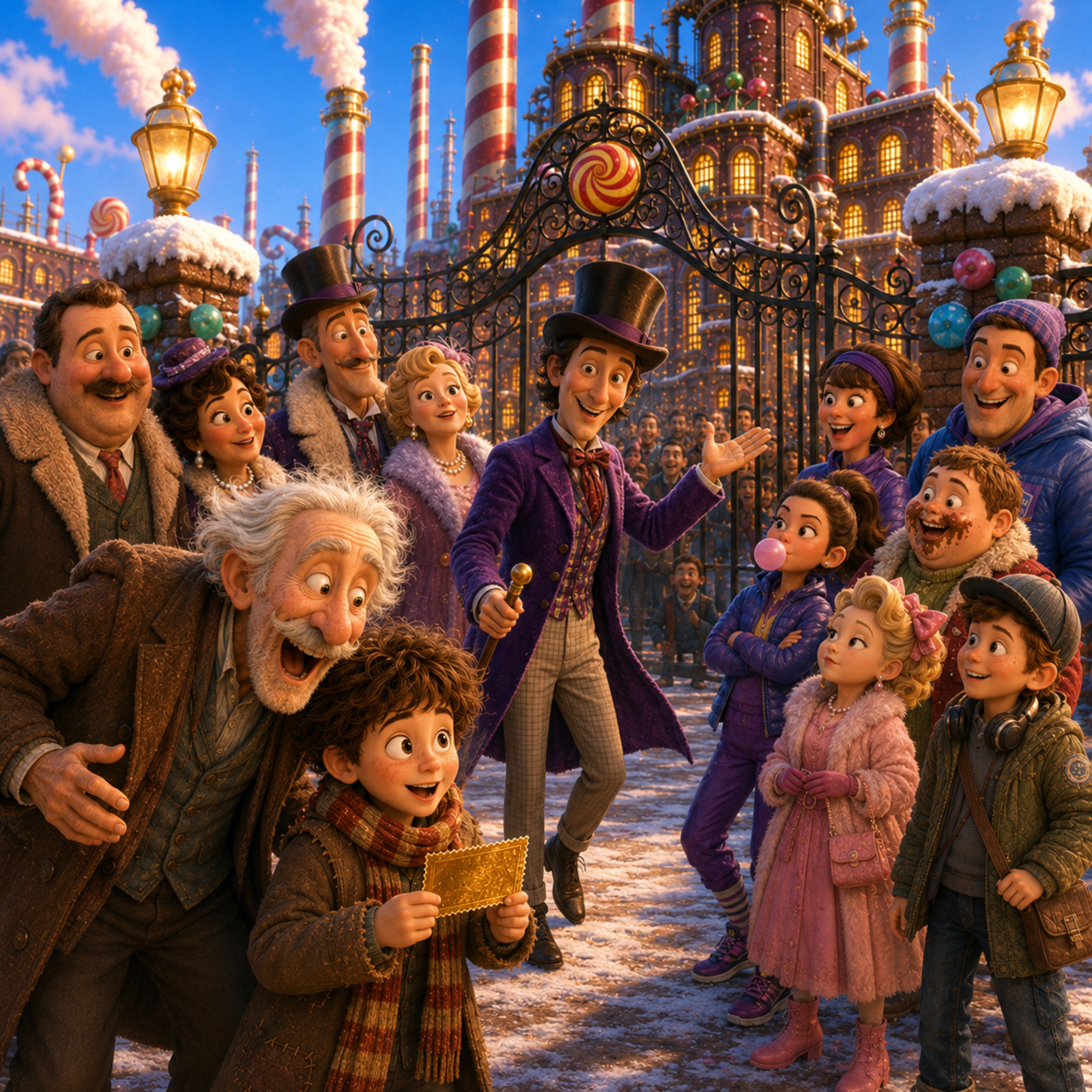 [C13+14] Charlie và nhà máy Sô Cô La C13+14 Ngày trọng đại đó đã tới- C14 Ngài Willy Wonka