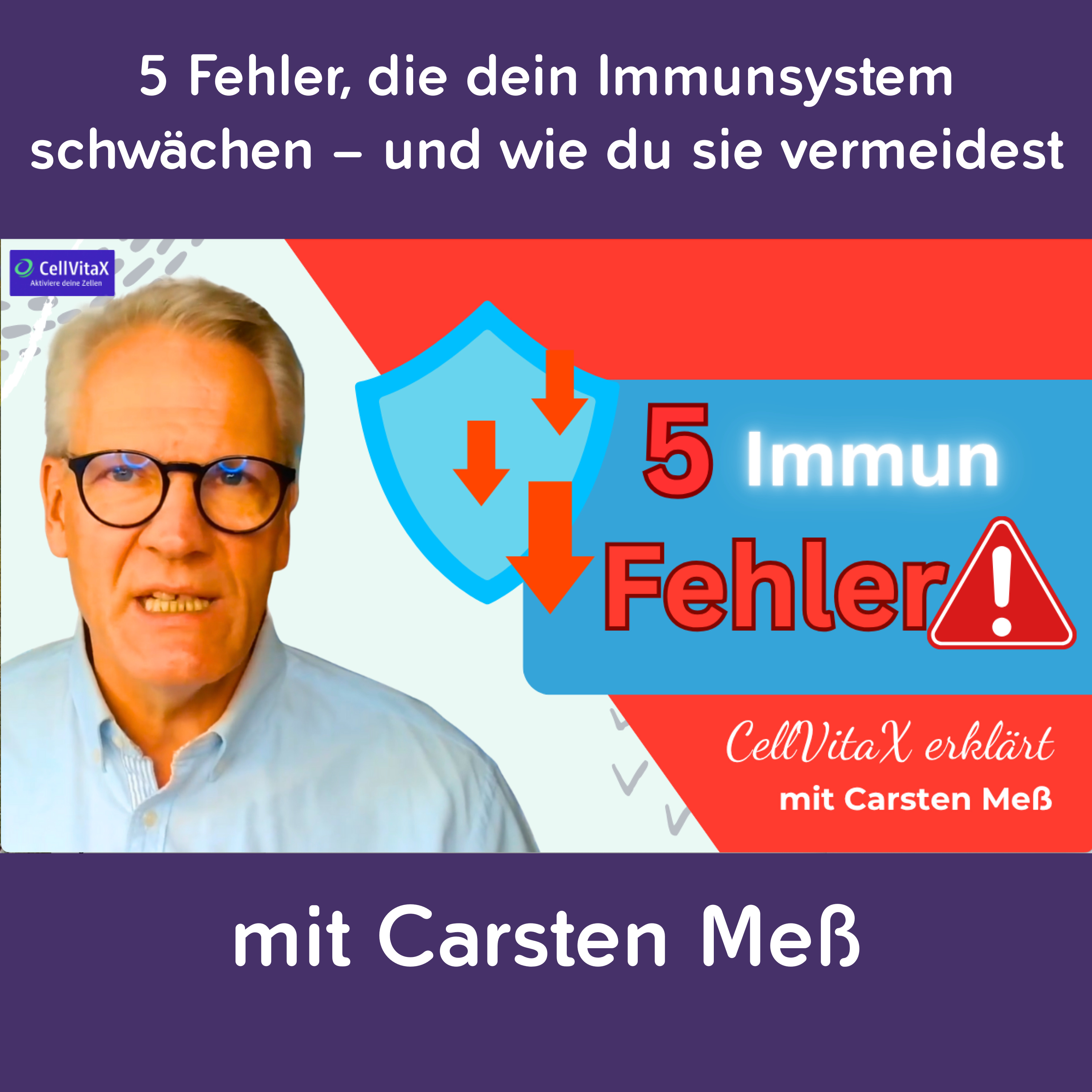 5 Fehler, die dein Immunsystem schwächen – und wie du sie vermeidest episode artwork