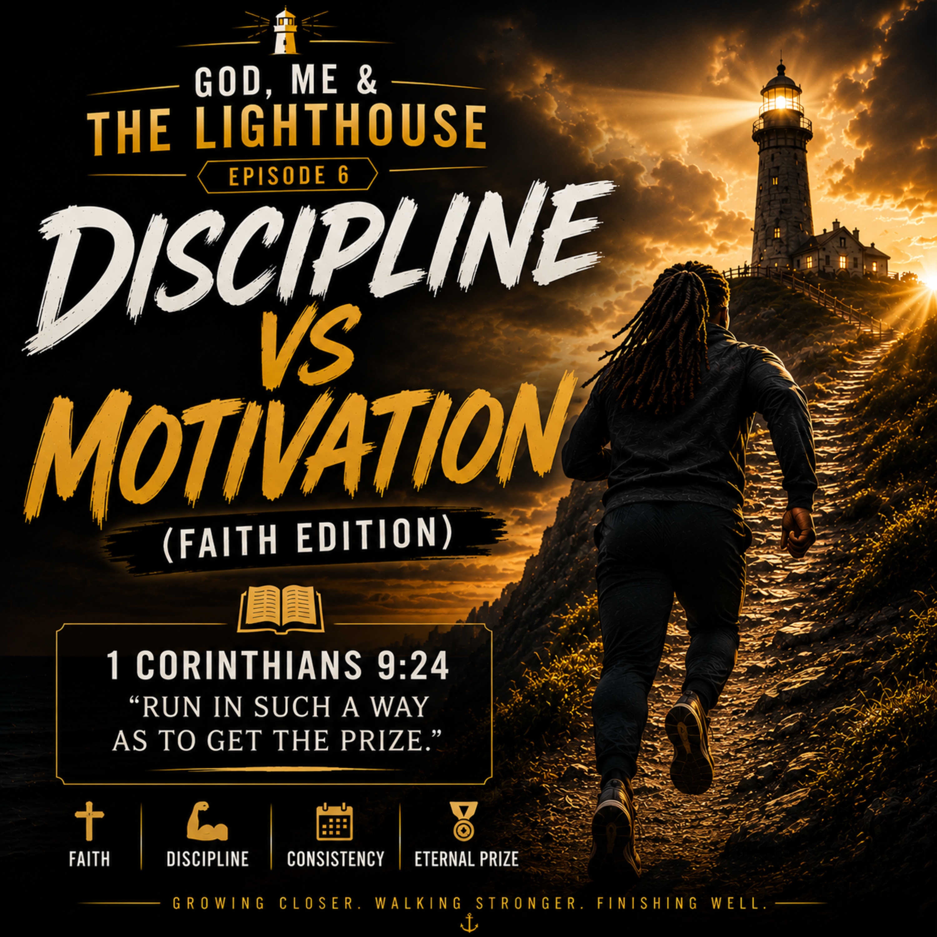 Discipline vs Motivation (Faith Edition episode artwork