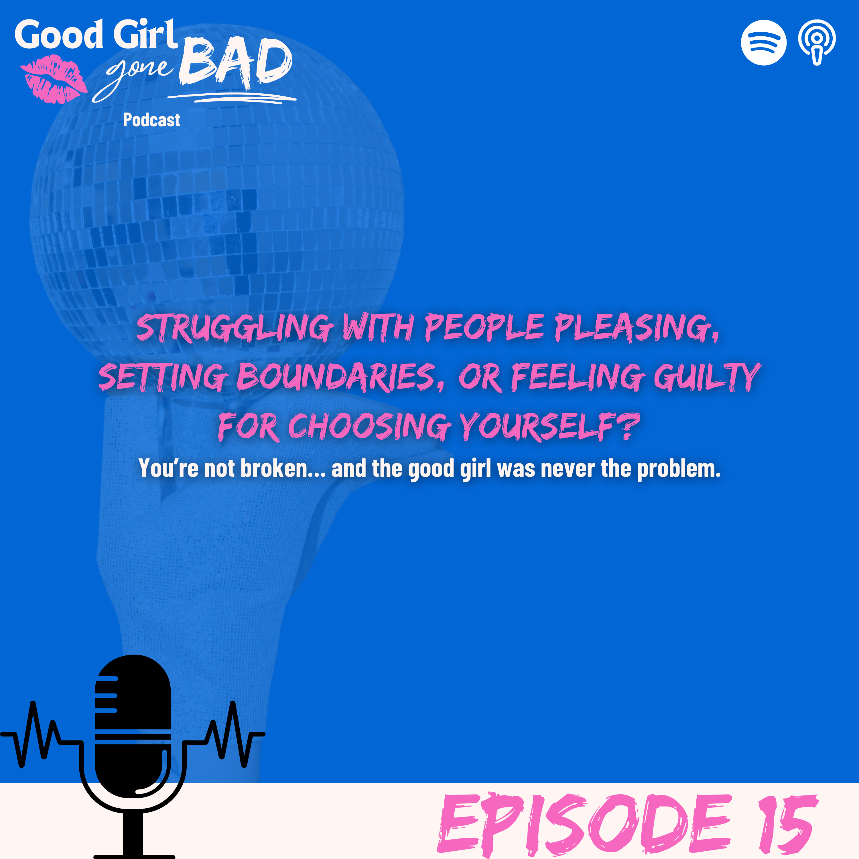 Struggling with people pleasing, setting boundaries, or feeling guilty for choosing yourself? You’re not broken… and the good girl was never the problem.