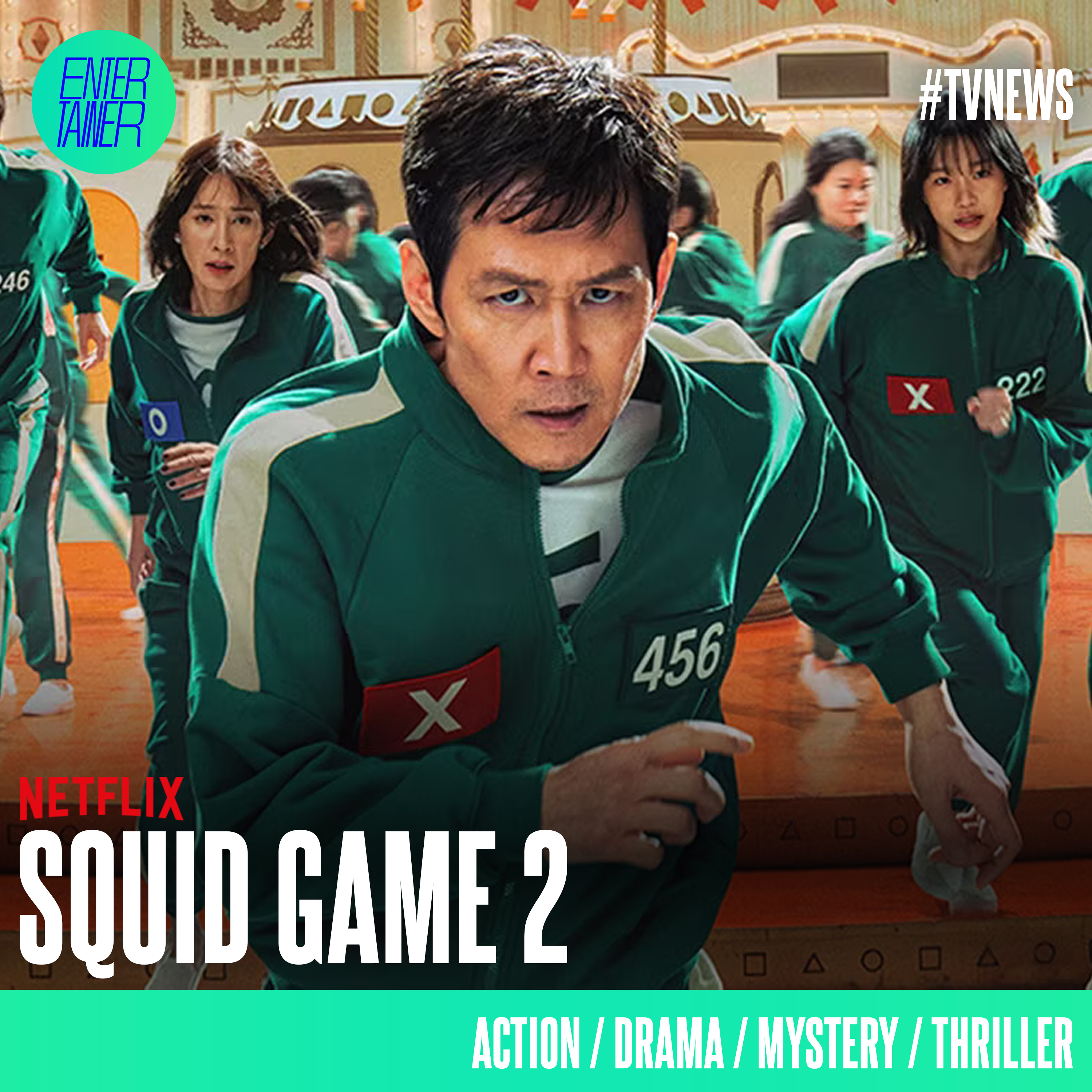 #TV | Squid Game 2 episode artwork