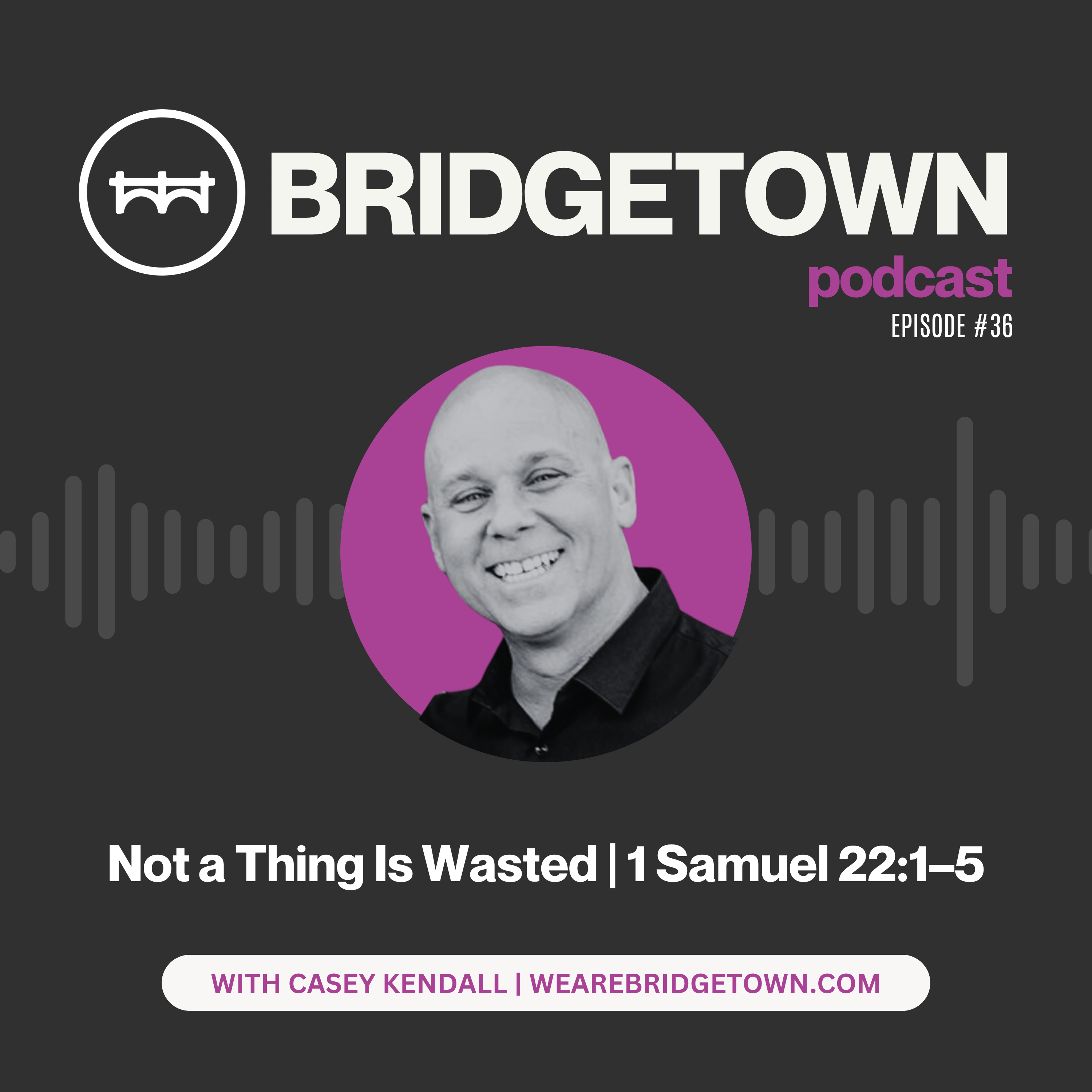 Heart Series: Not a Thing Is Wasted | 1 Samuel 22:1–5 episode artwork