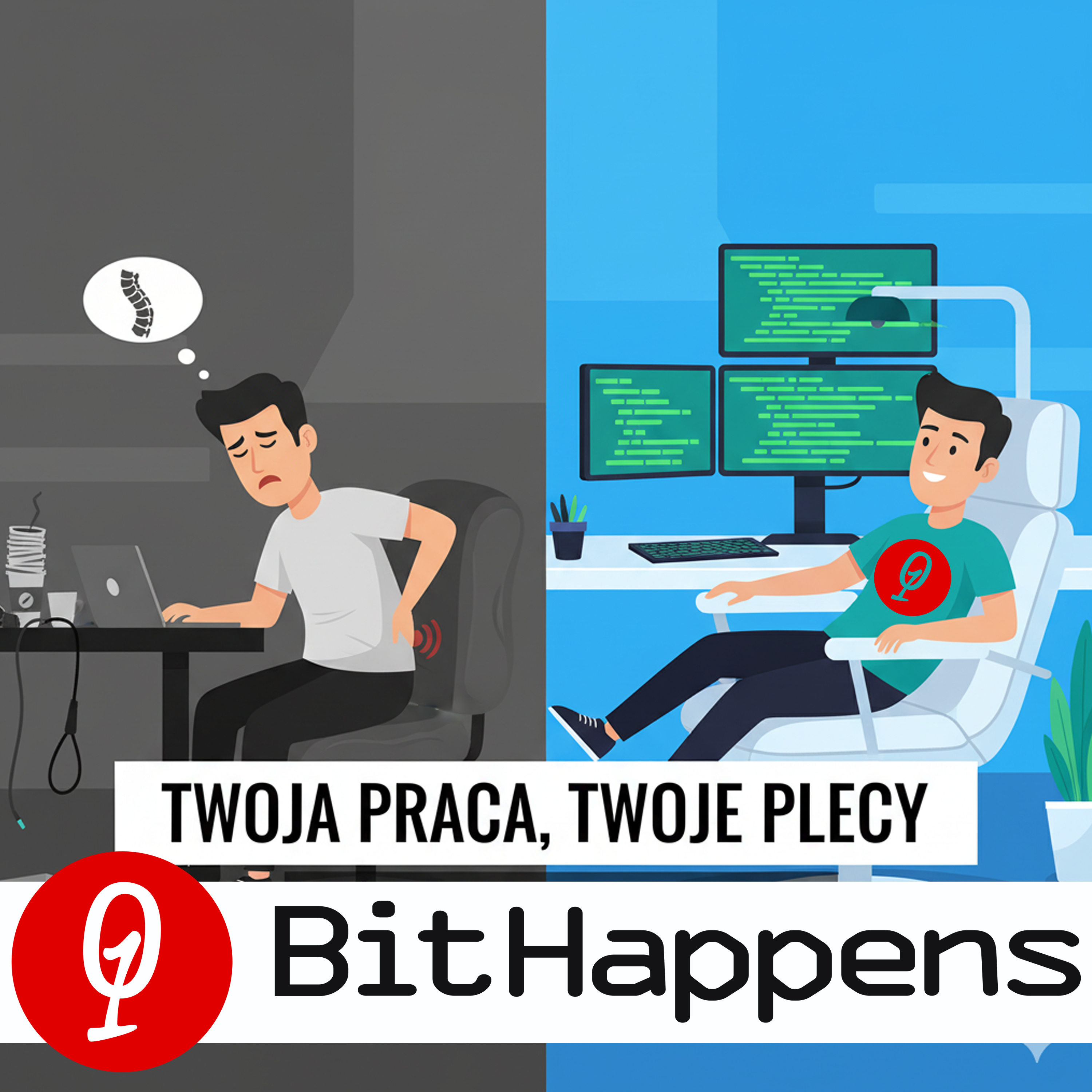 Co łączy programistę i fotel dentystyczny? Czyli o ergonomii w pracy. episode artwork