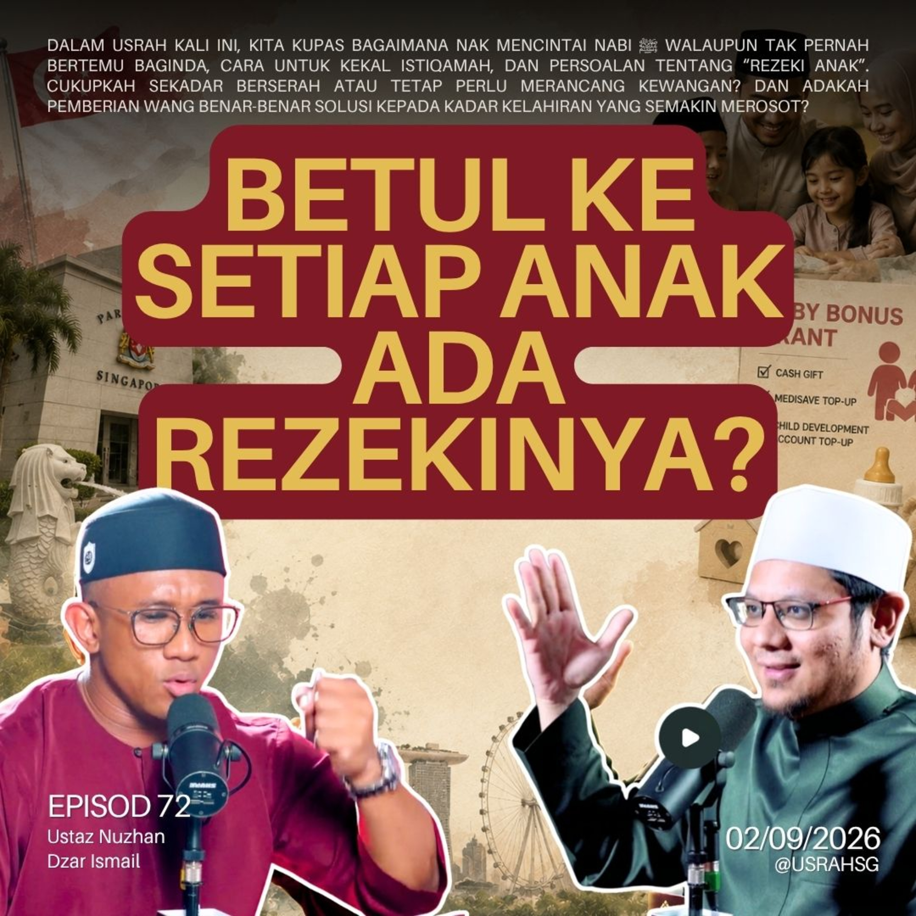 #72: Betul Ke Setiap Anak Ada Rezekinya?