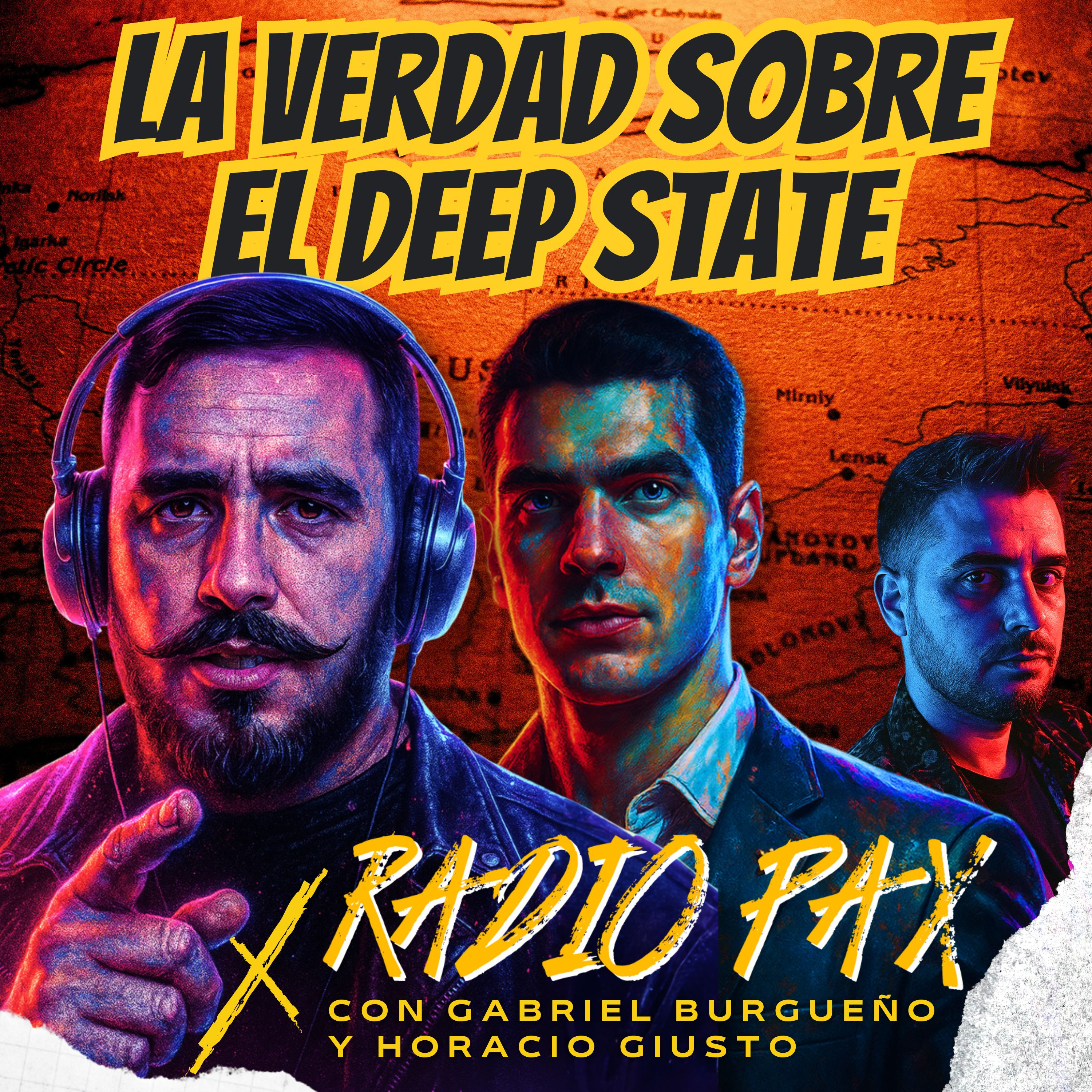 Burgueño y Giusto - "La verdad sobre el Deep State" 💥🌍 Radio Pax #111 episode artwork