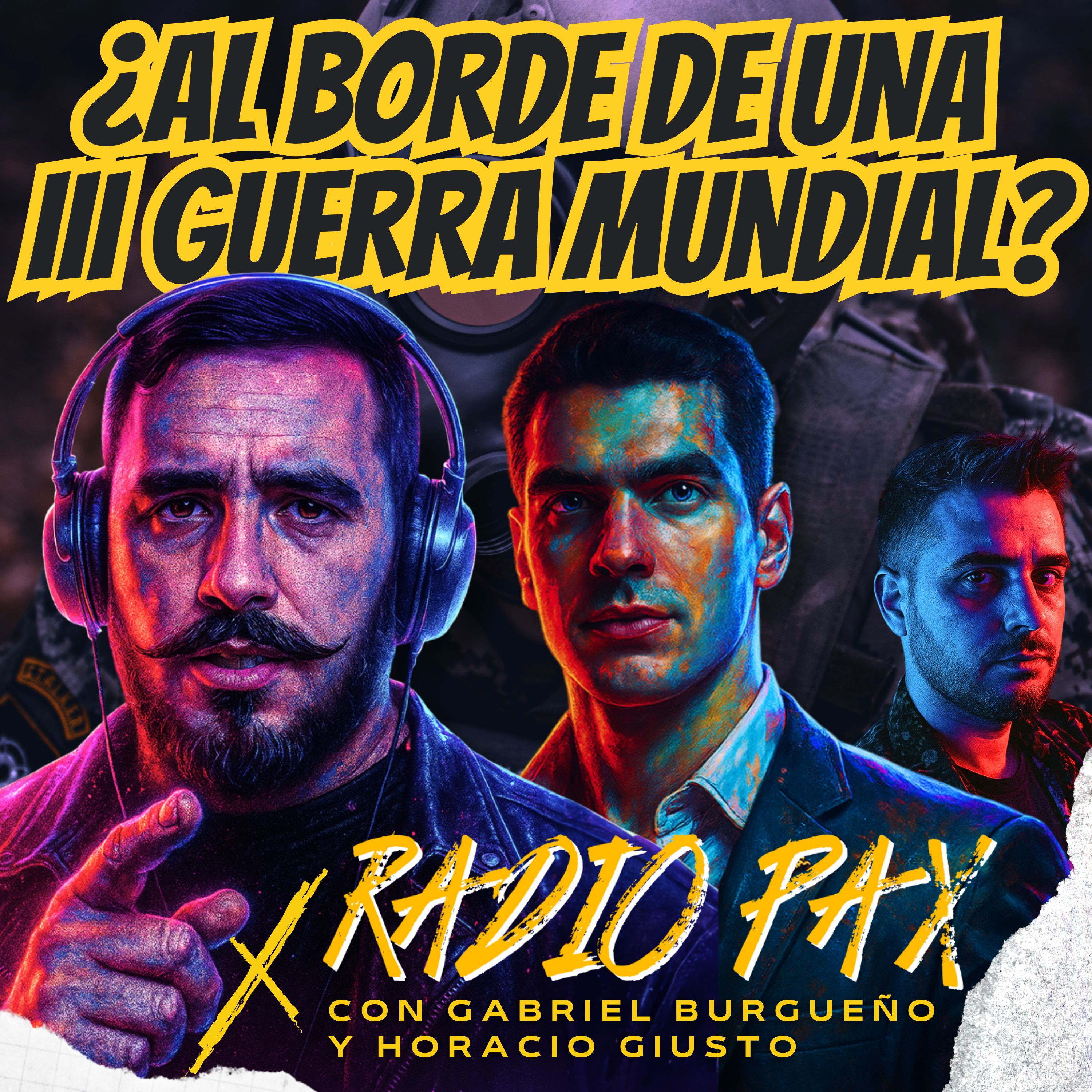 Burgueño y Giusto - "¿Al borde de una III guerra mundial?" 😱💀 Radio Pax #114 episode artwork