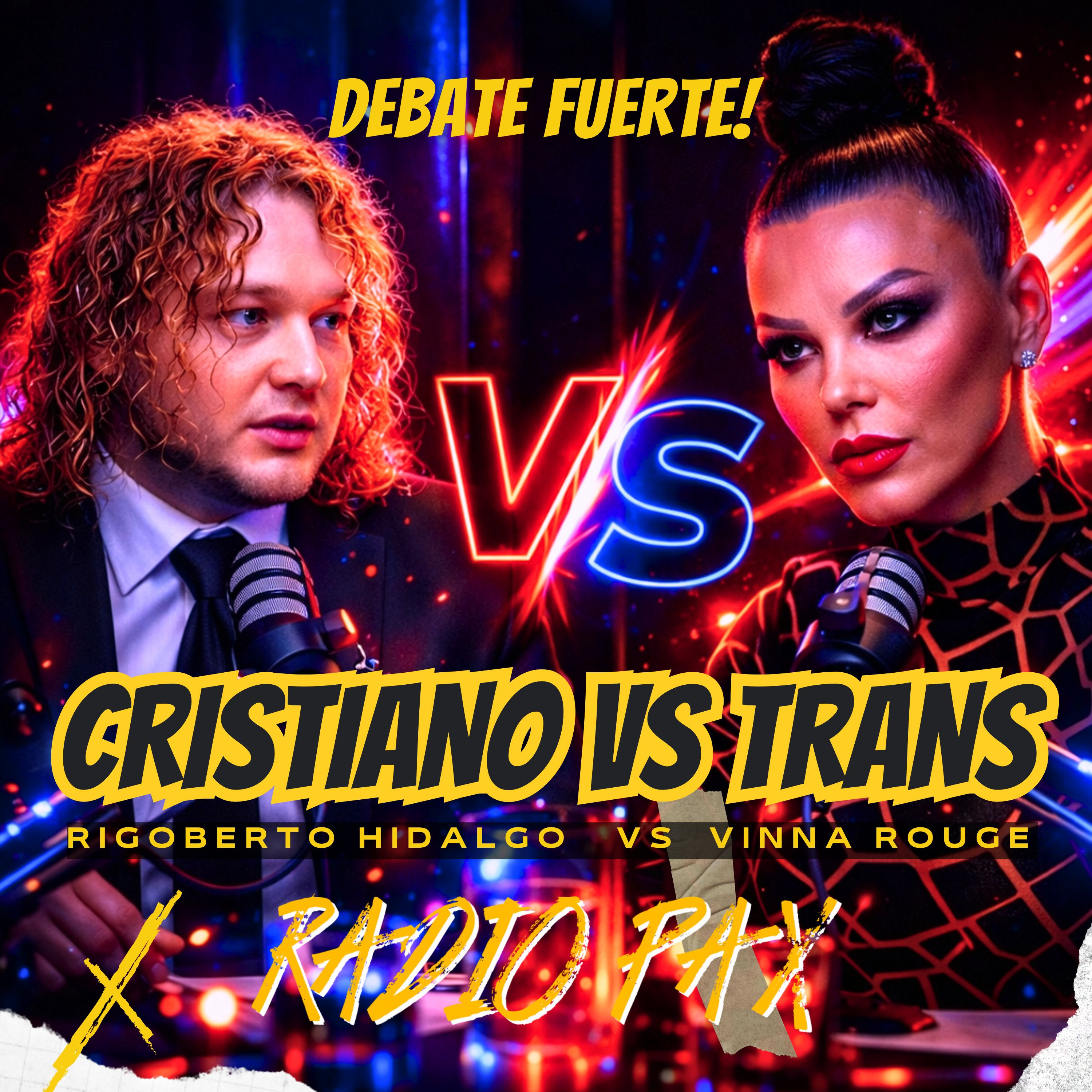 DEBATE🥊​: "Cristiano Vs Trans" (R. Hidalgo✝️​ - V. Rouge🌈) Radio Pax #148 episode artwork