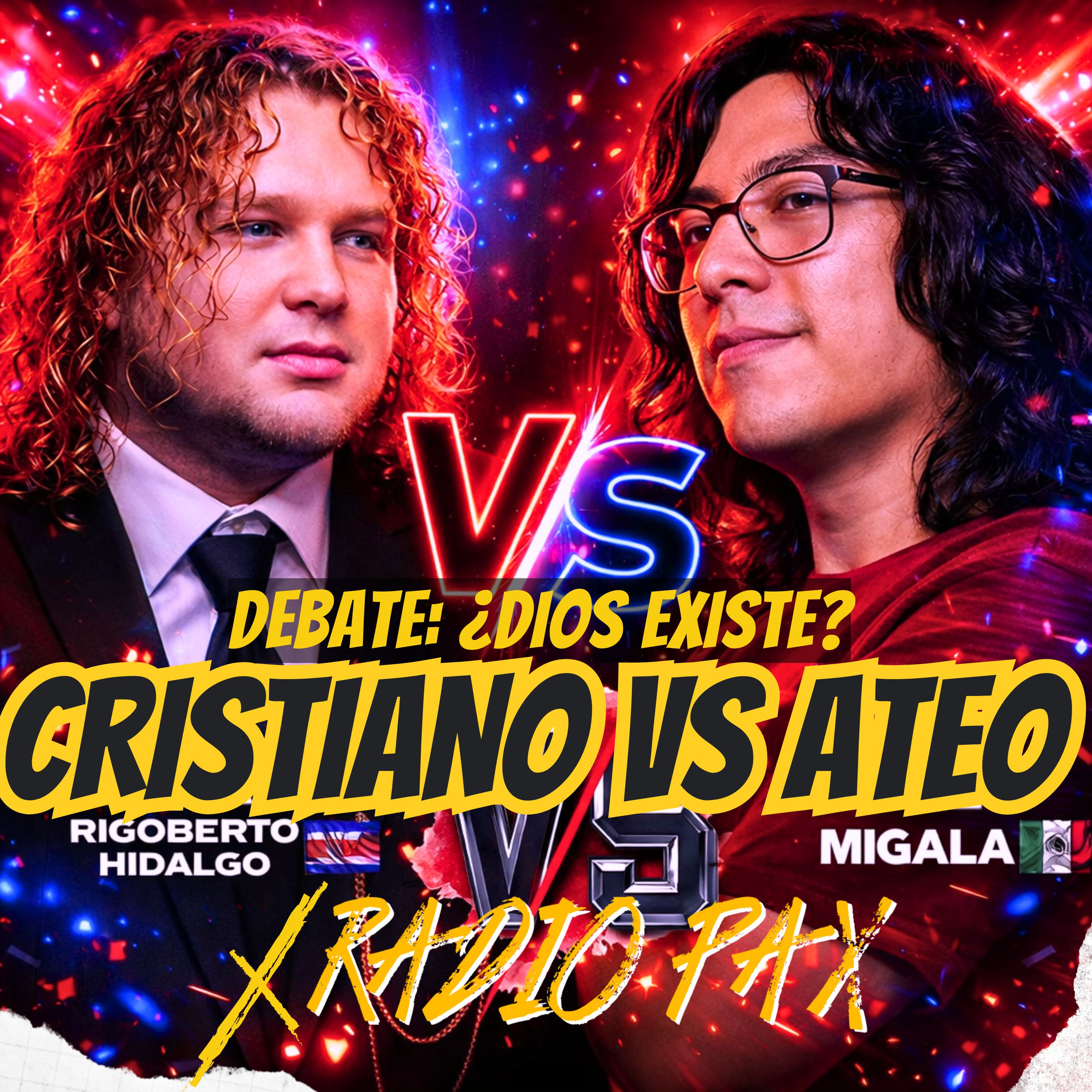 DEBATE🥊​: "Cristiano Vs Ateo= ¿Dios existe?" (R. Hidalgo✝️​ - Migala🎲​) Radio Pax #154 episode artwork