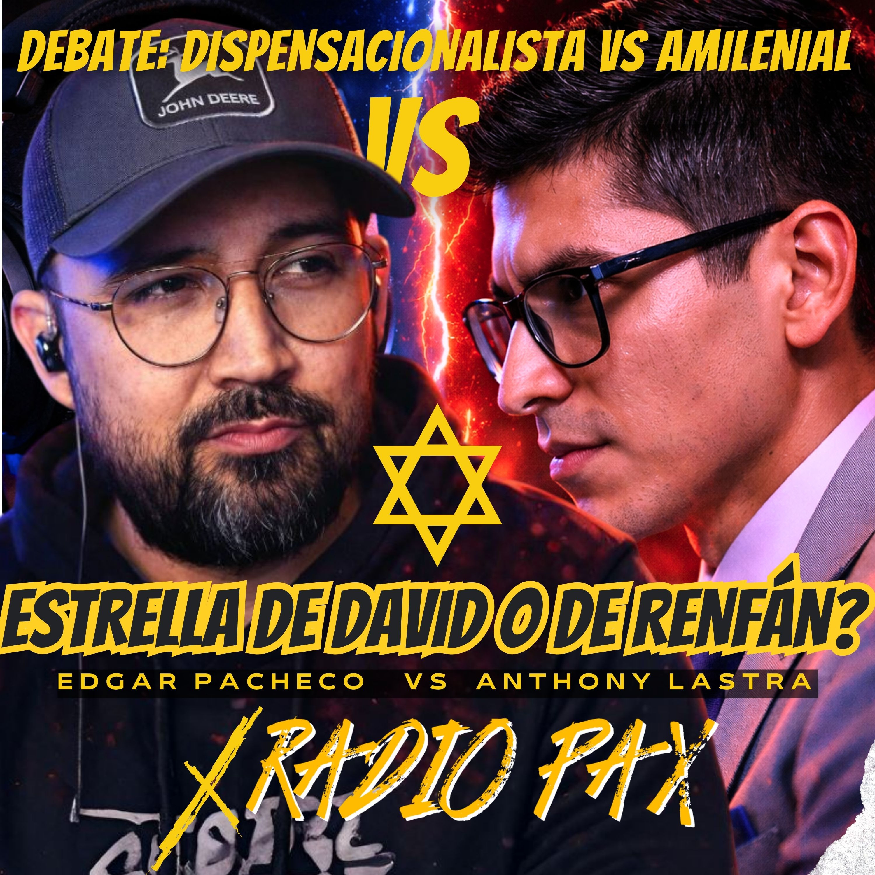 DEBATE🥊​: "¿Estrella de David o de Renfán?" (Pacheco - Lastra​) 💥​ Radio Pax #165 episode artwork