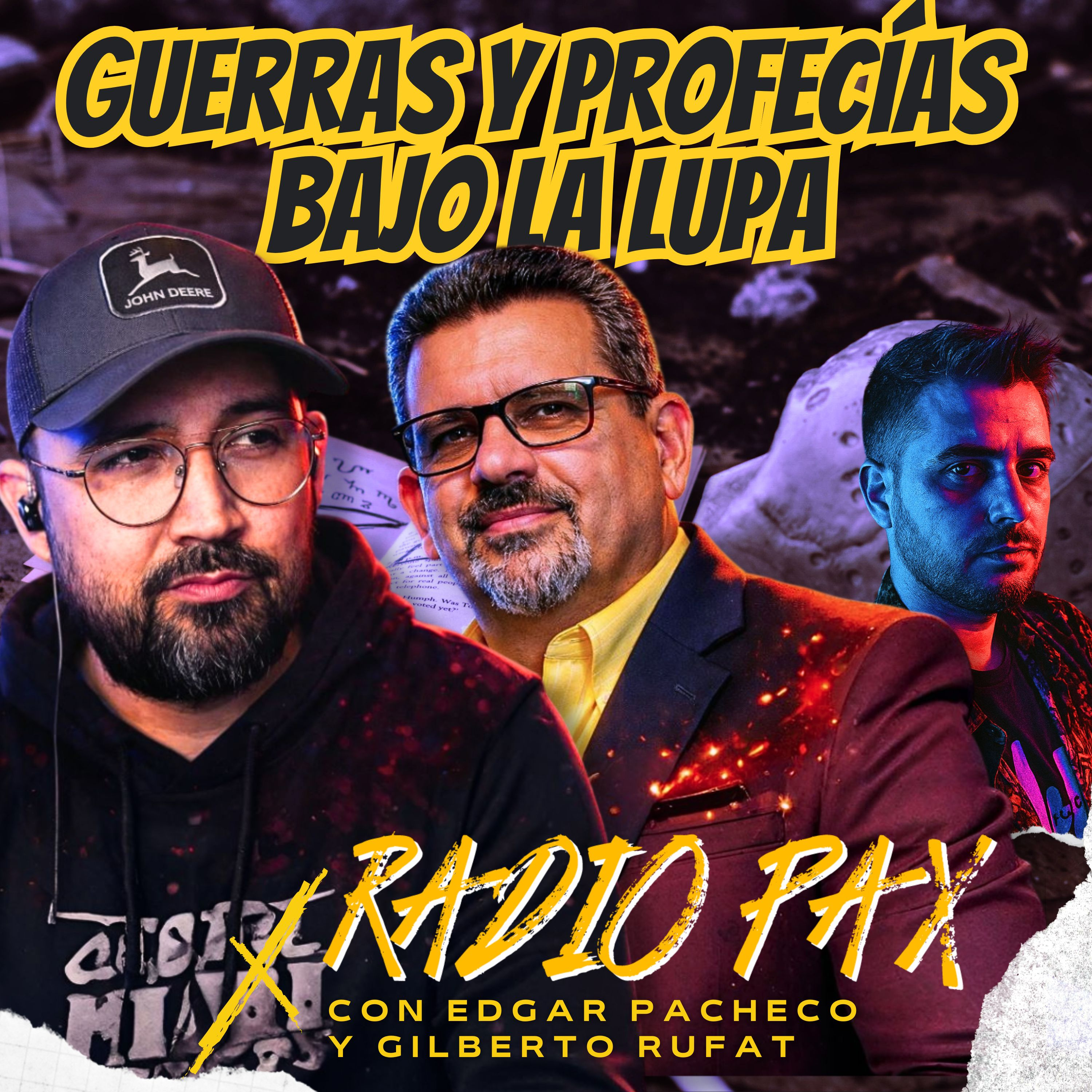 Rufat y Pacheco - "Guerras y profecías bajo la lupa" 🌐​✡️​ Radio Pax #166 episode artwork