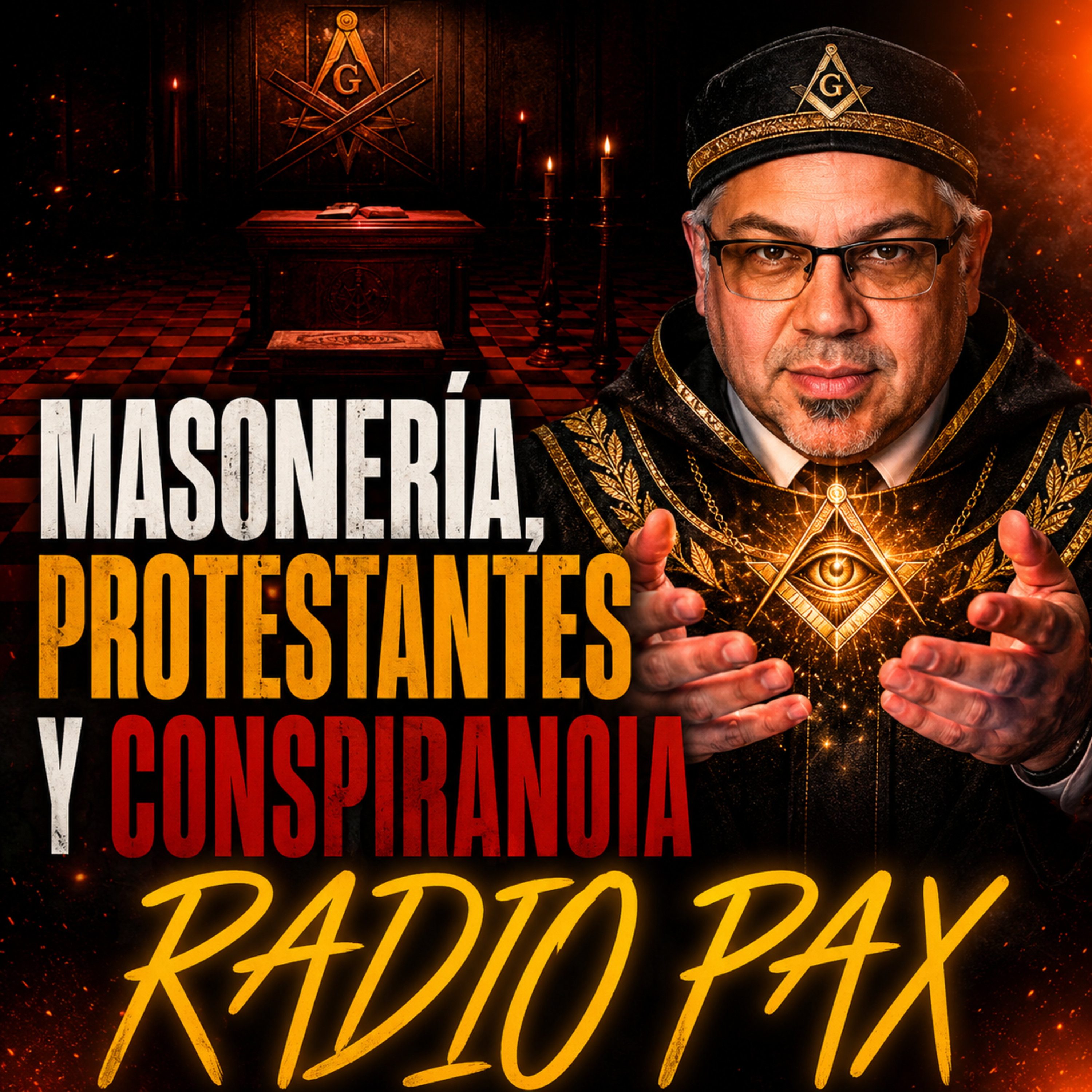 N. Díaz - "Masonería, protestantes y conspiranoia" 🧱❌✝️ Radio Pax #186 episode artwork
