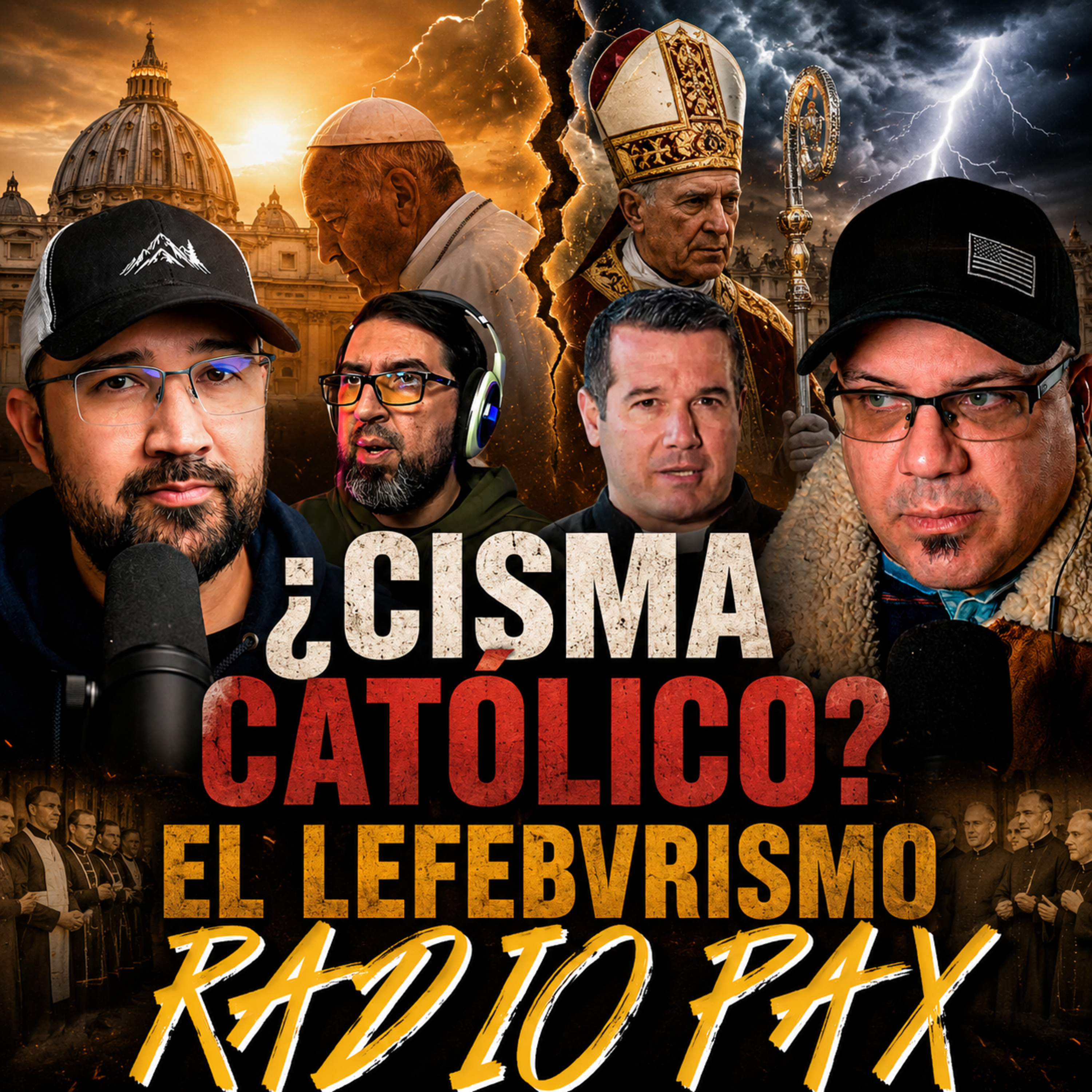 Pacheco y Díaz - "¿Cisma católico? El lefebvrismo" 😨💣​ Radio Pax #199