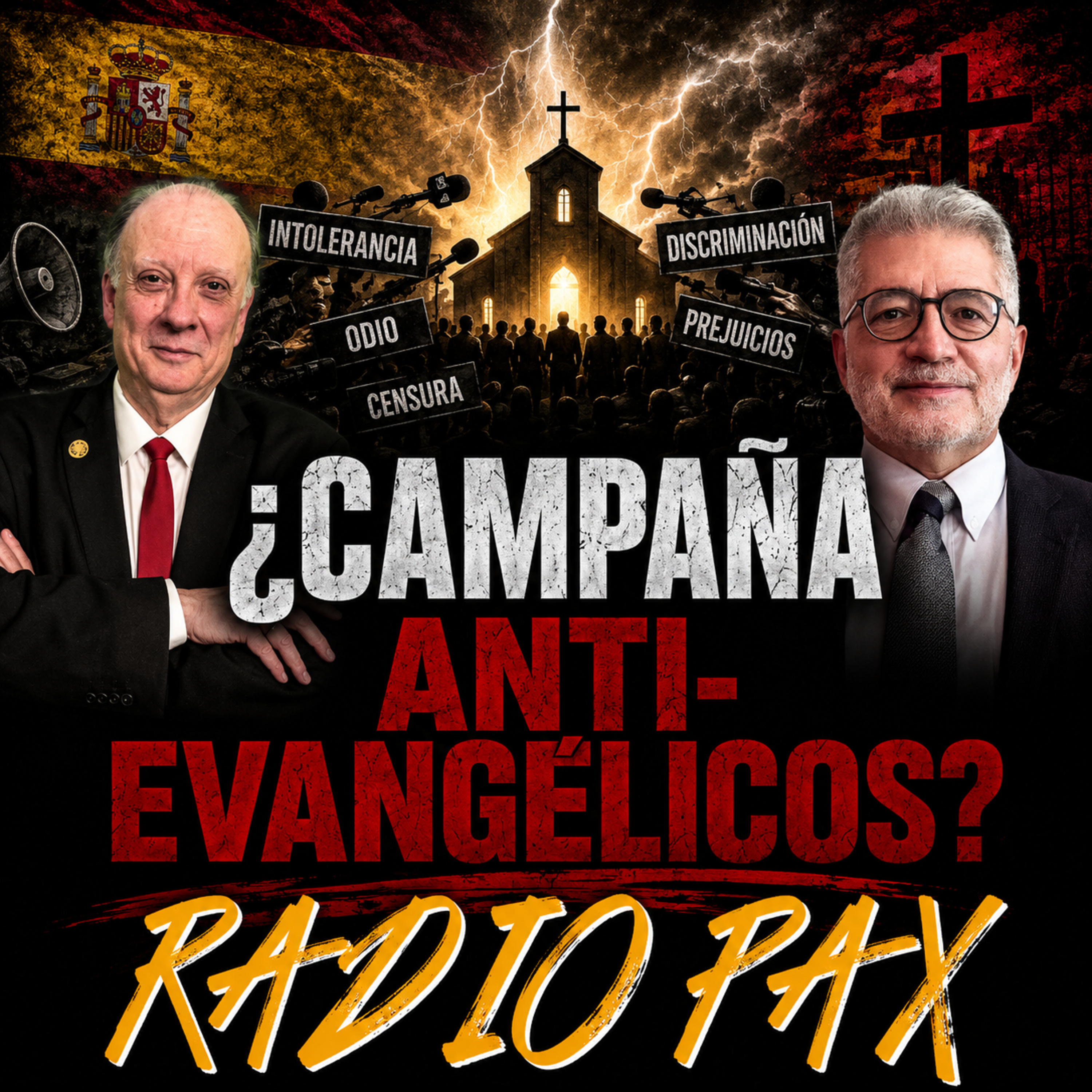 César Vidal - "¿Campaña anti-evangélicos en España?" 😤​ Radio Pax #203