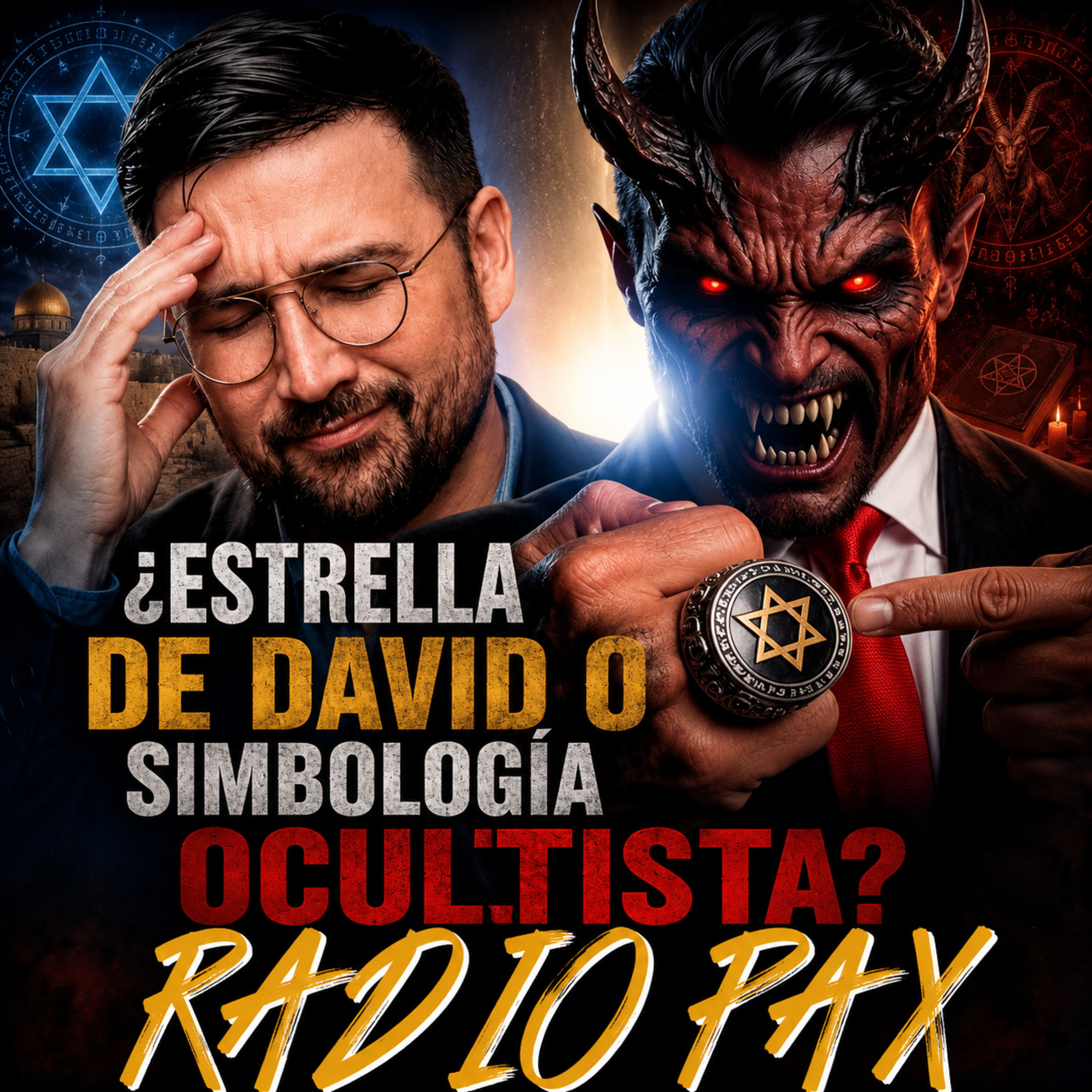 E. Pacheco - "¿Estrella de David o simbología ocultista?" ✡️​🐍​ Radio Pax #204
