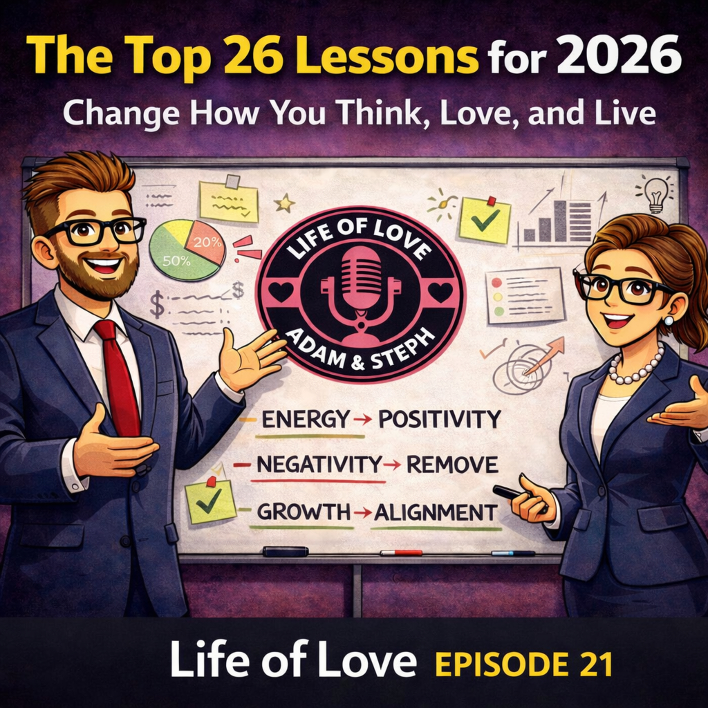 The Top 26 Lessons for 2026 | Change How You Think, Love, and Live | EP. 21 episode artwork