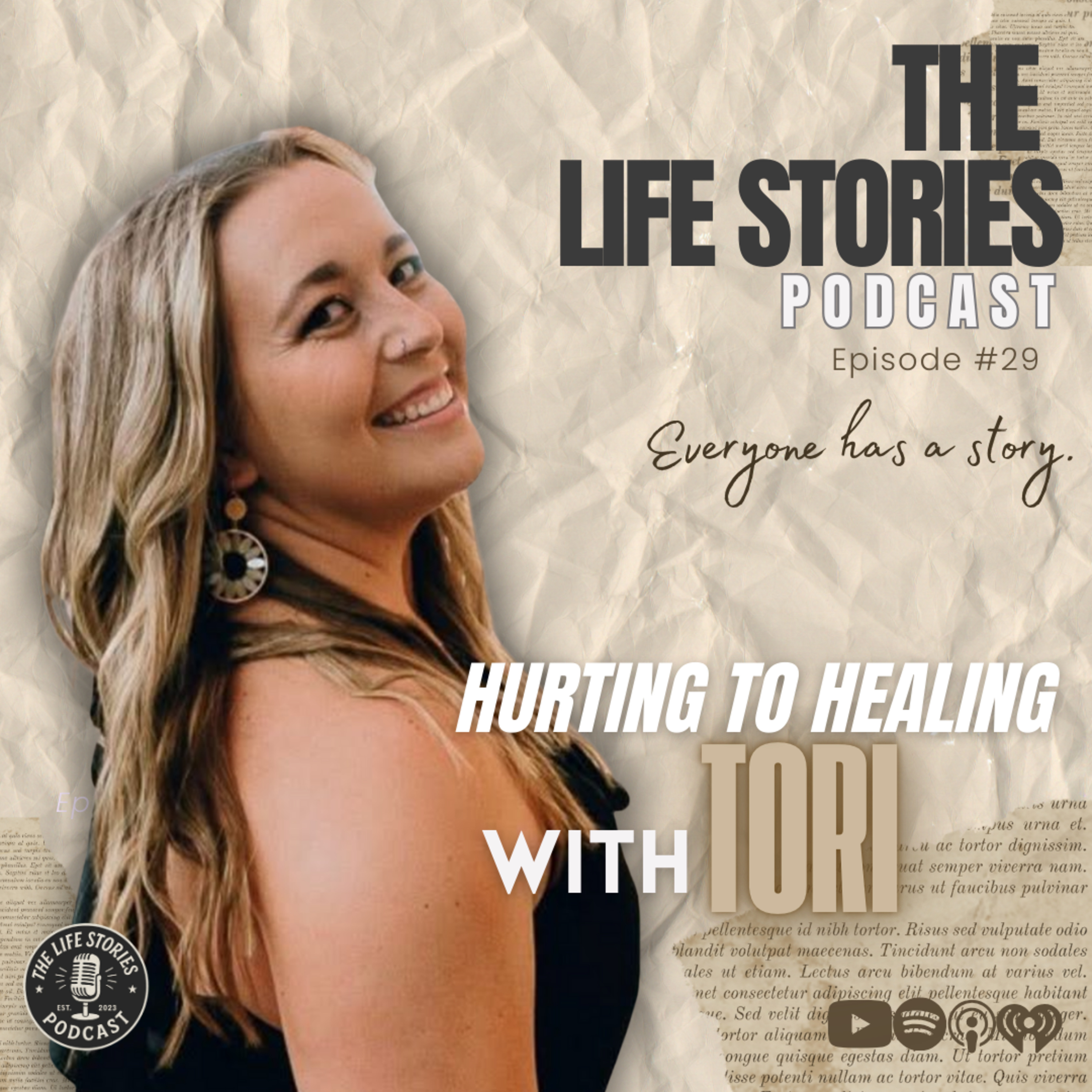 Hurting to Healing with Tori episode artwork
