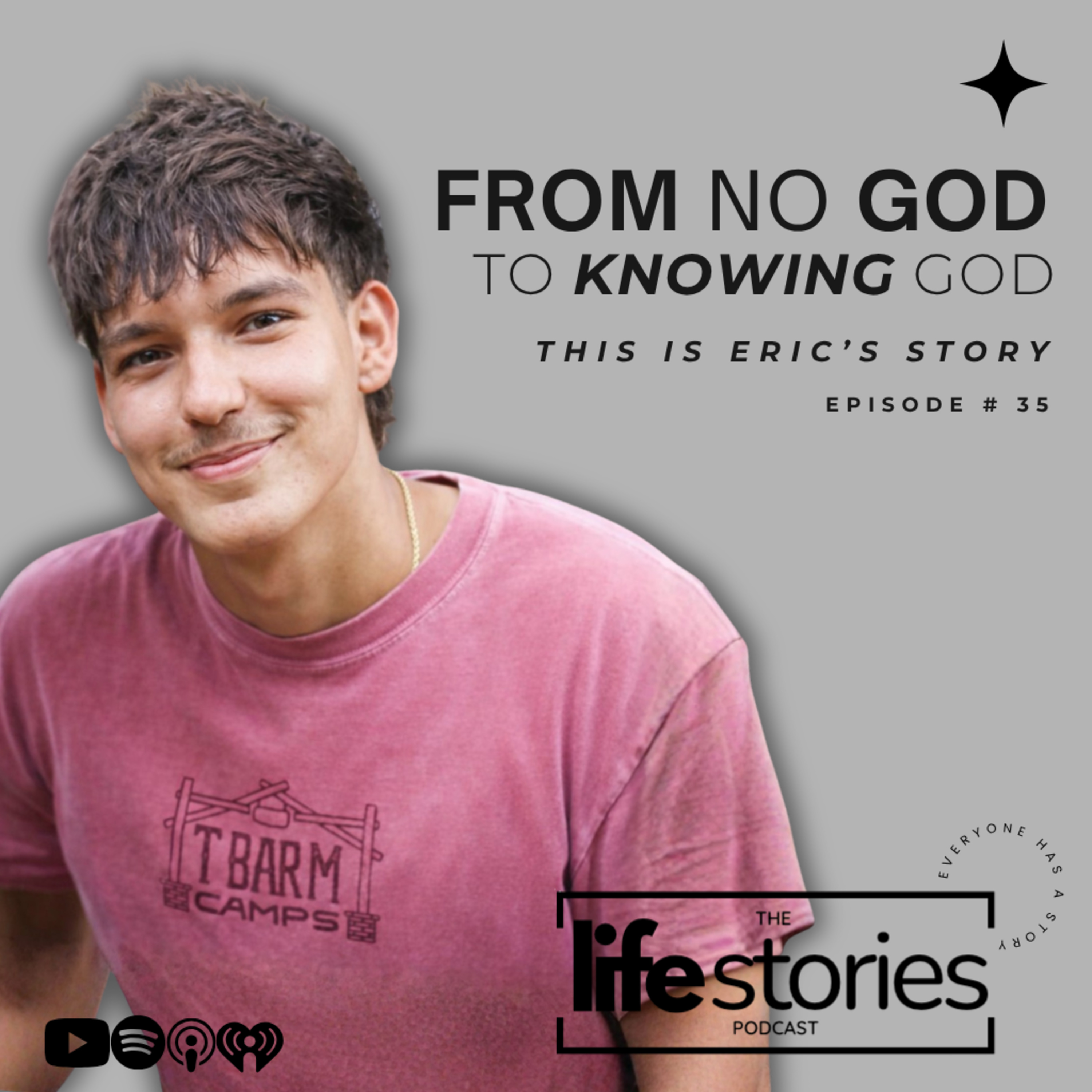 From No God, to Knowing God: Eric's Story  episode artwork