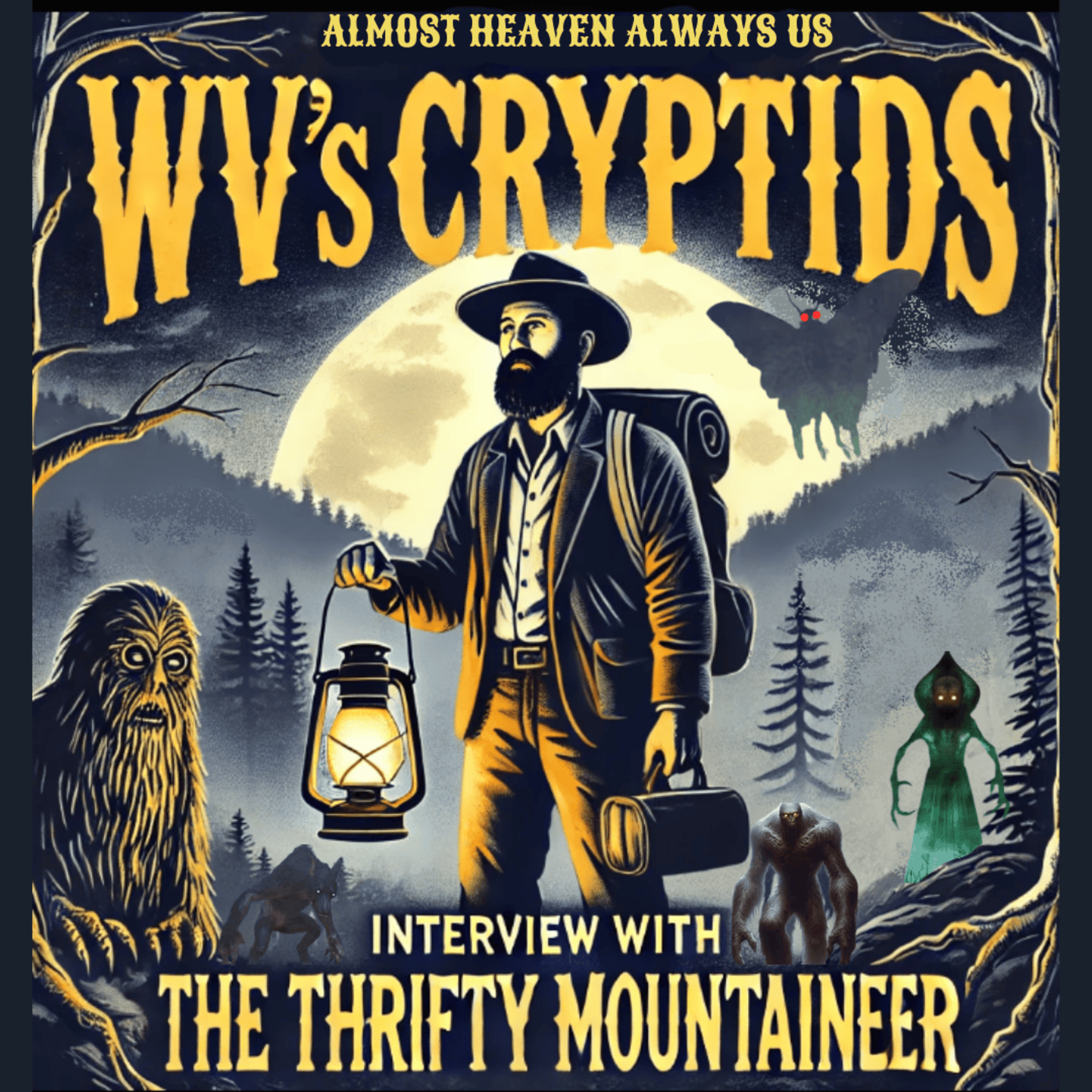 Ep6: WV's Cryptids - Interview With The Thrifty Mountaineer episode artwork