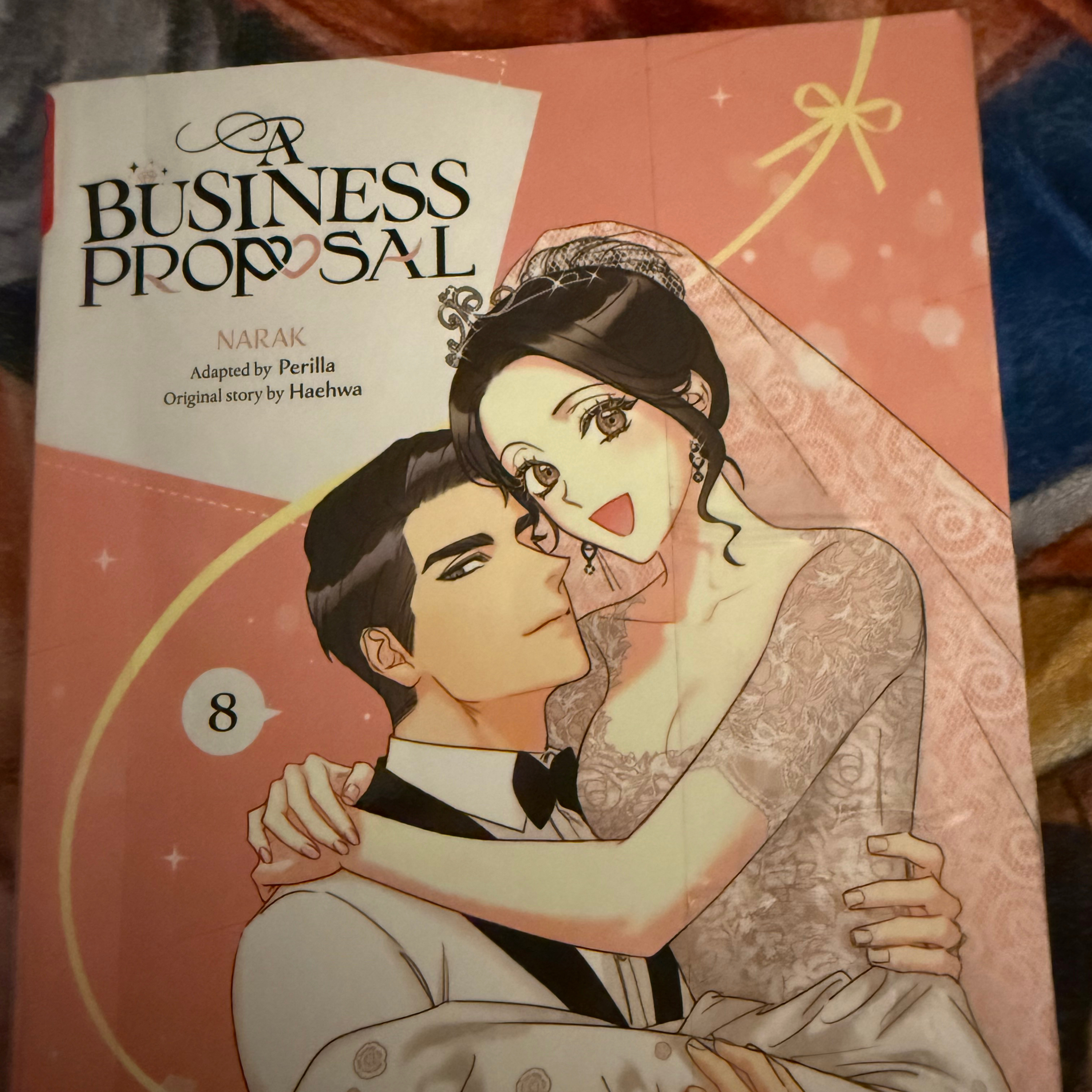 A business proposal WEBTOON book  episode artwork