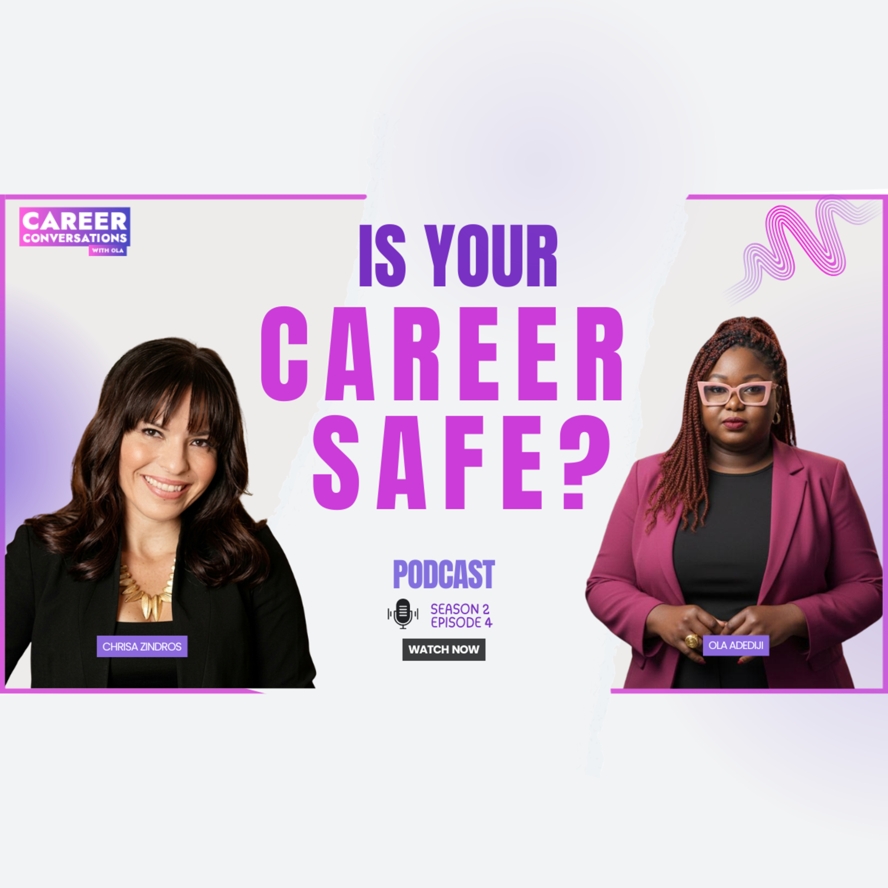 Is AI Rewriting Your Career? How to Future-Proof Your Path | Chrisa Zindros | S2E4 episode artwork