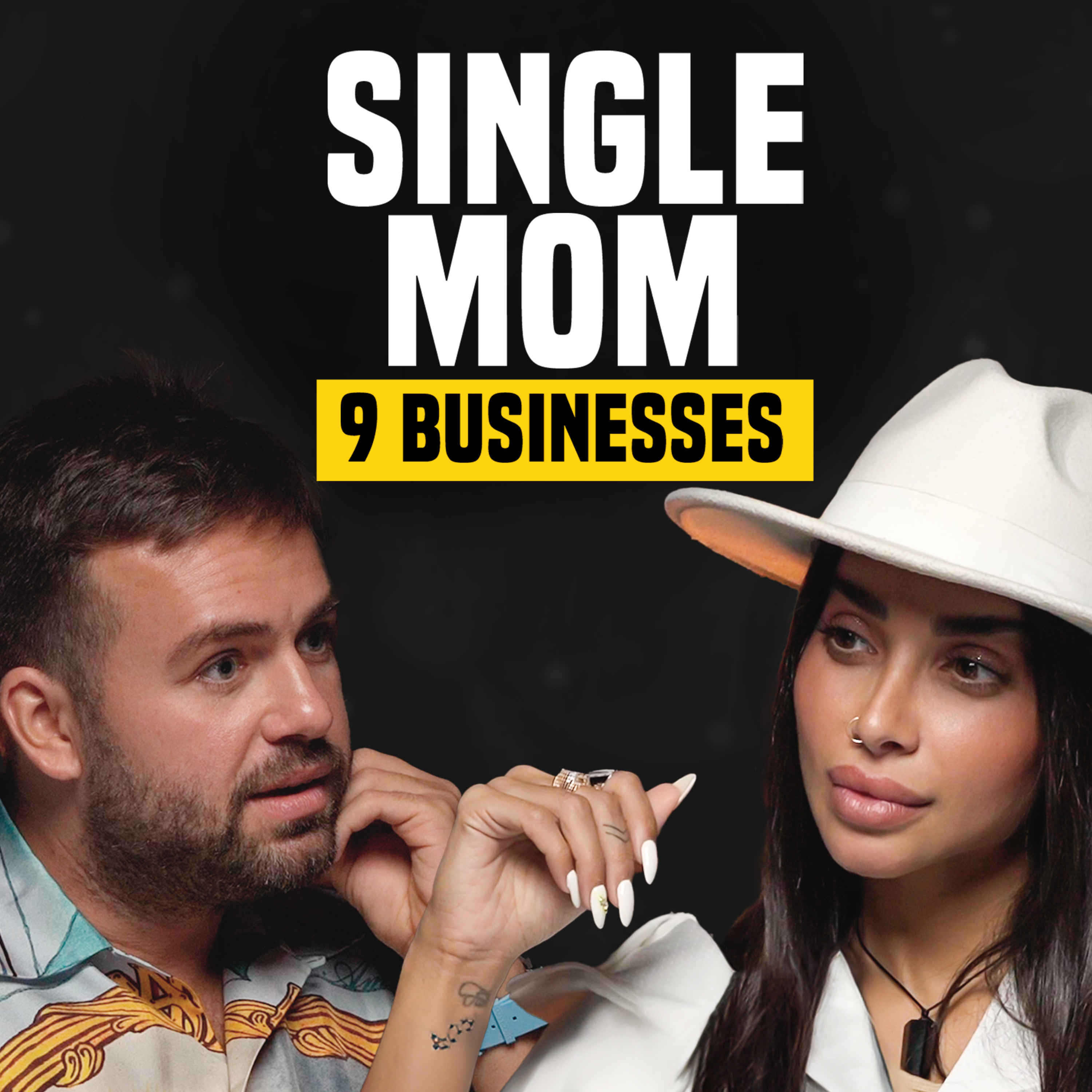 Sara Al Madani: From Abusive Relationships to Success. Mr. Thank you Podcast episode artwork