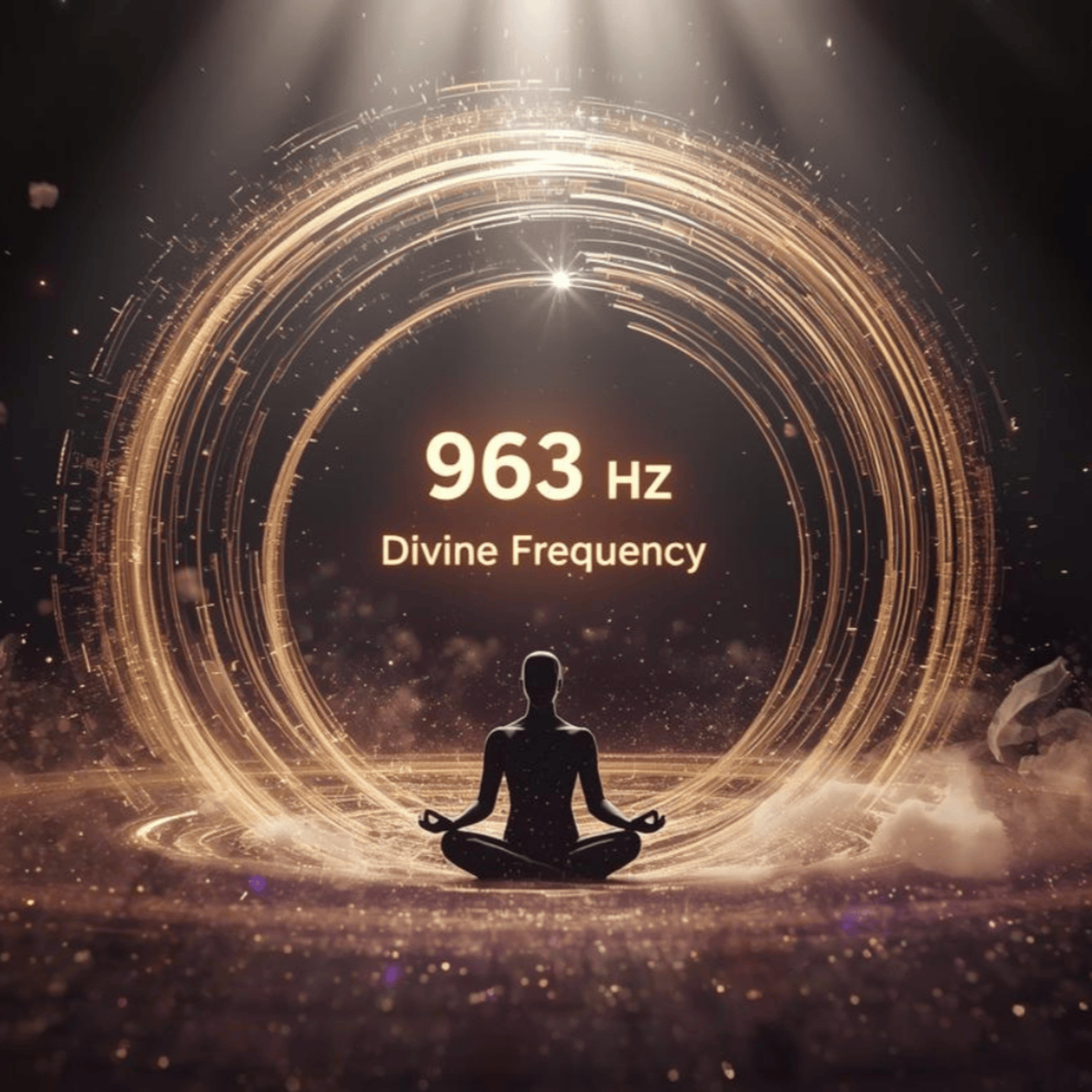 963 Hz Divine Frequency for Deep Sleep, Healing & Anxiety Relief – 10 Hours Black Screen (Handmade, No Ads) episode artwork