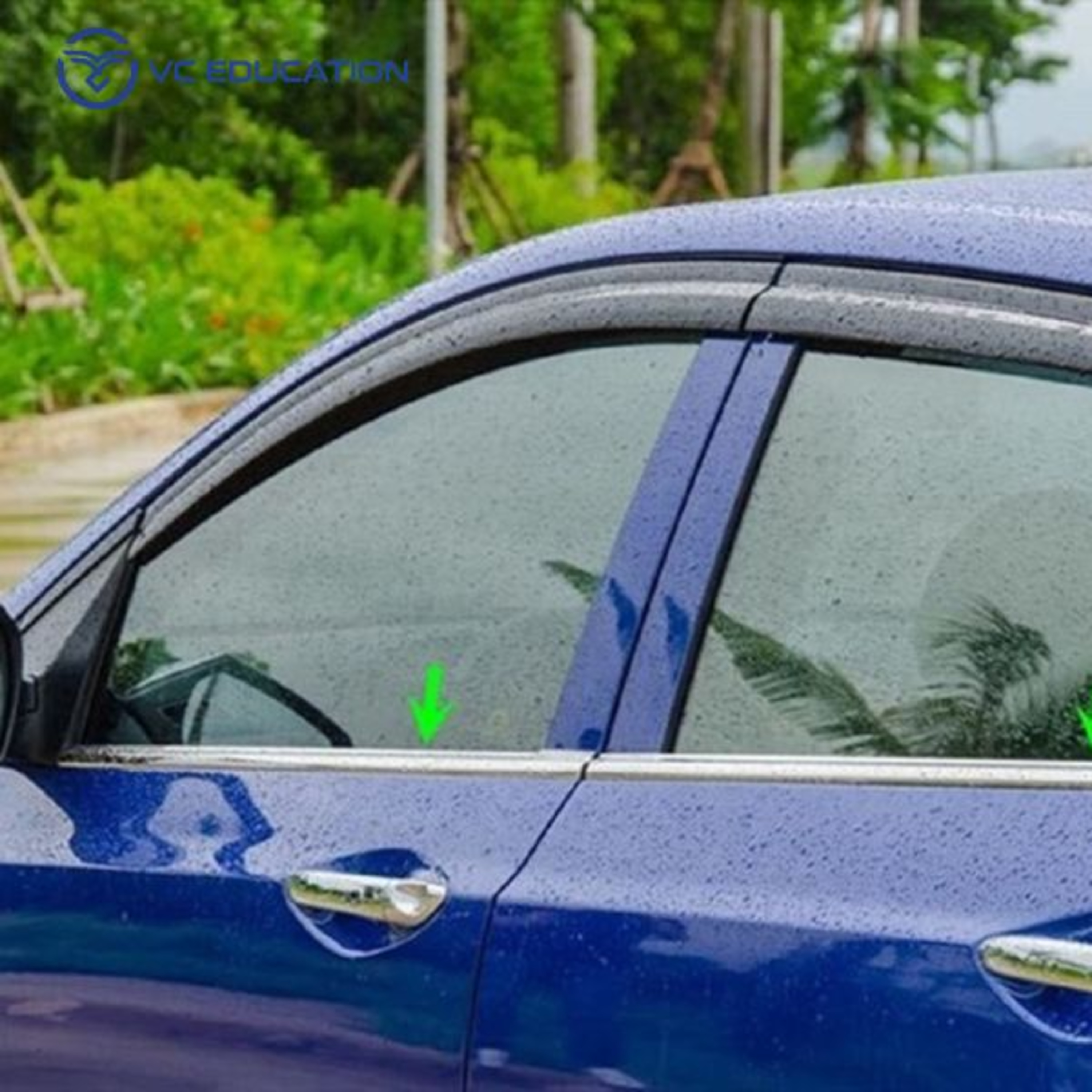 Nẹp chân kính ô tô là gì? Nguyên nhân dẫn đến nẹp xuống cấp