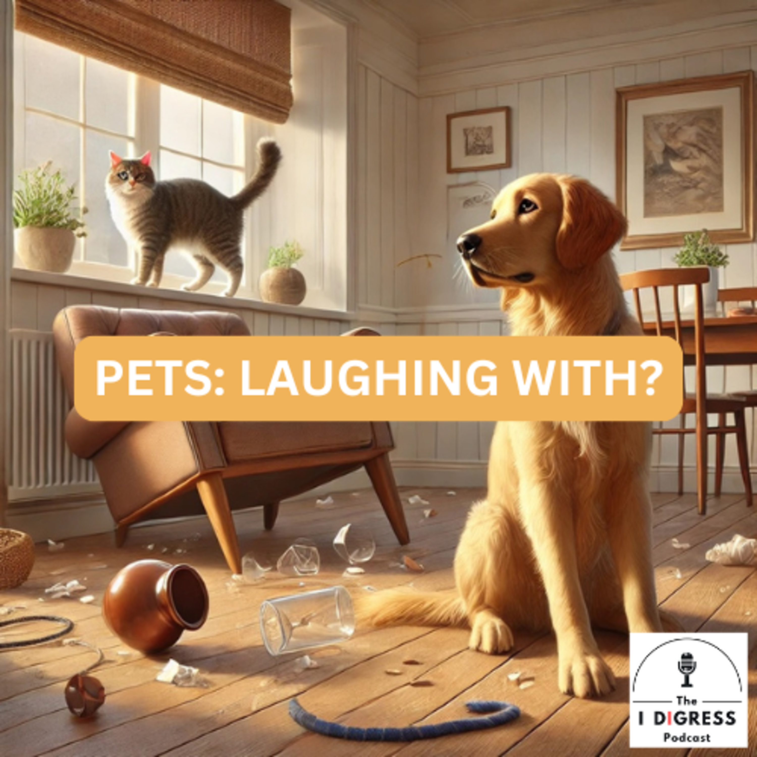 SHORTS: Pets - laughing with? - Funny Pet Stories and Animal Mishaps episode artwork