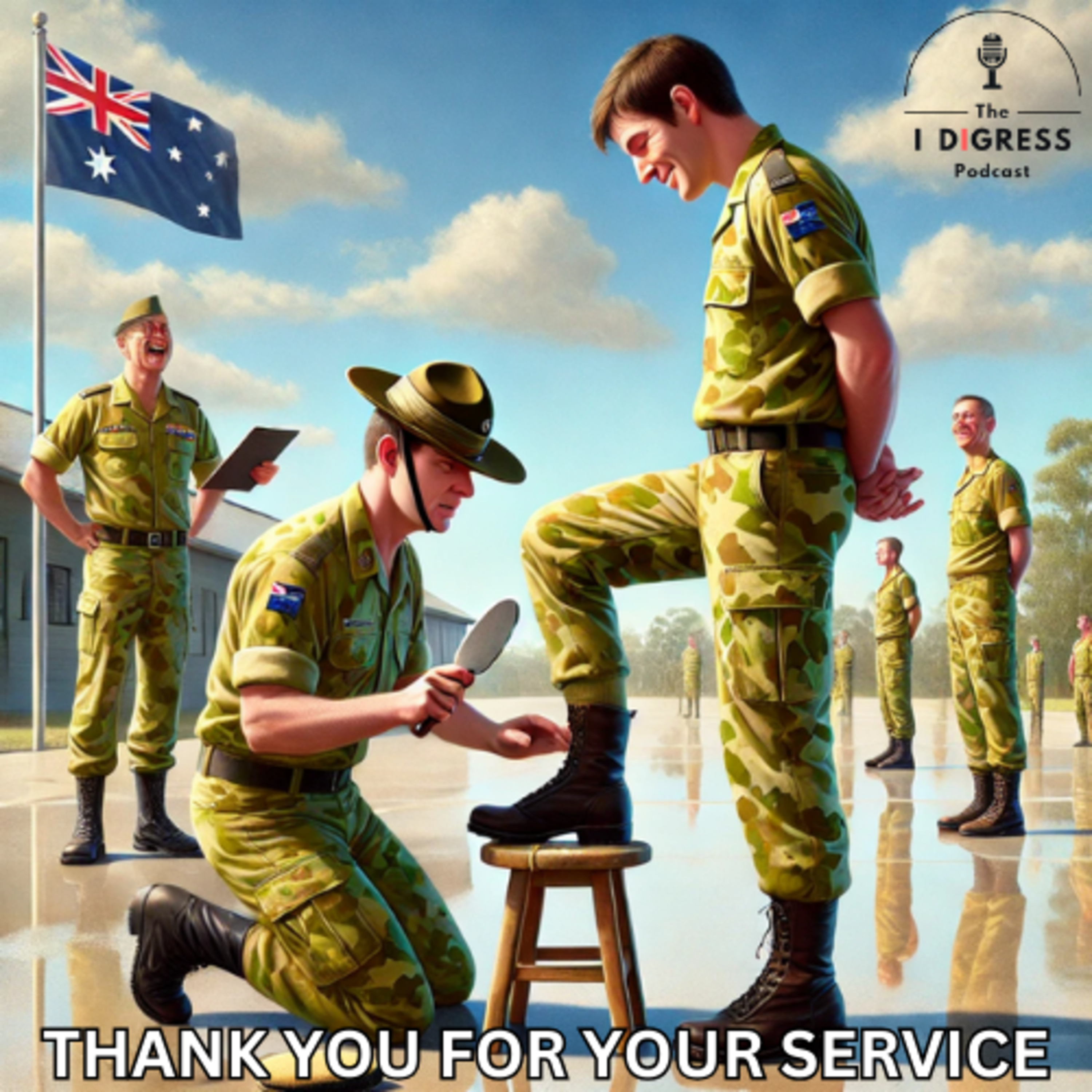 SHORTS: Thank You For Your Service - Military Stories and Authority Lessons For Us All episode artwork