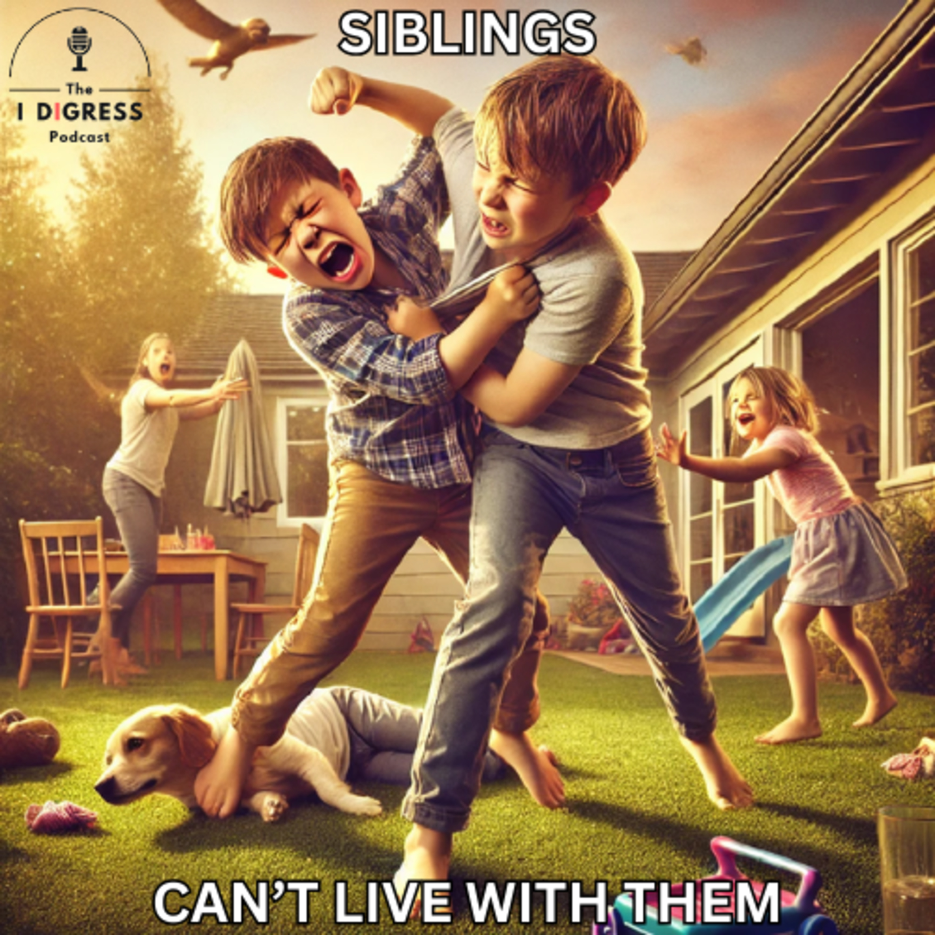 SHORTS: Siblings - Can't Live With Them - Sibling Rivalry Stories and Family Chaos episode artwork