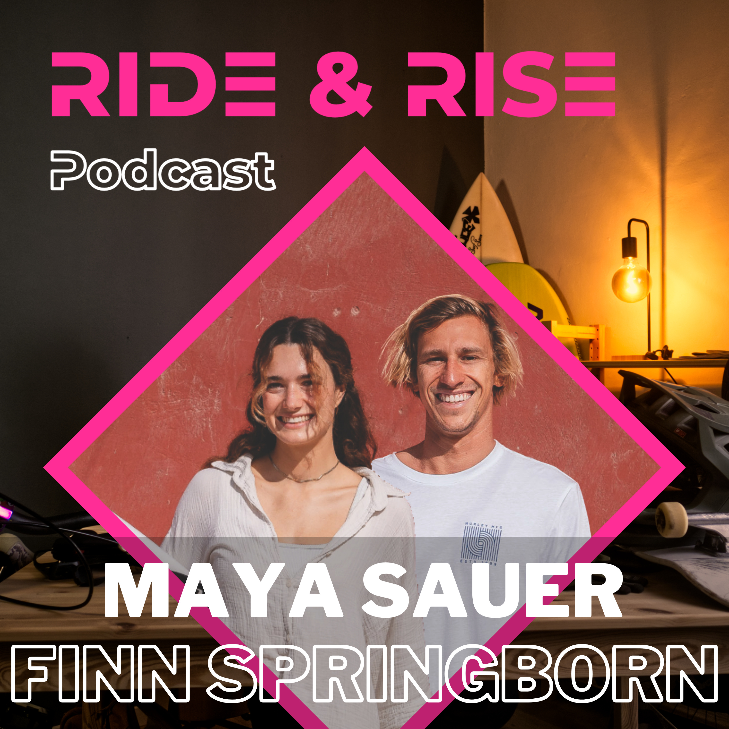 #16 - Mit den Surfpros Maya Sauer und Finn Springborn episode artwork
