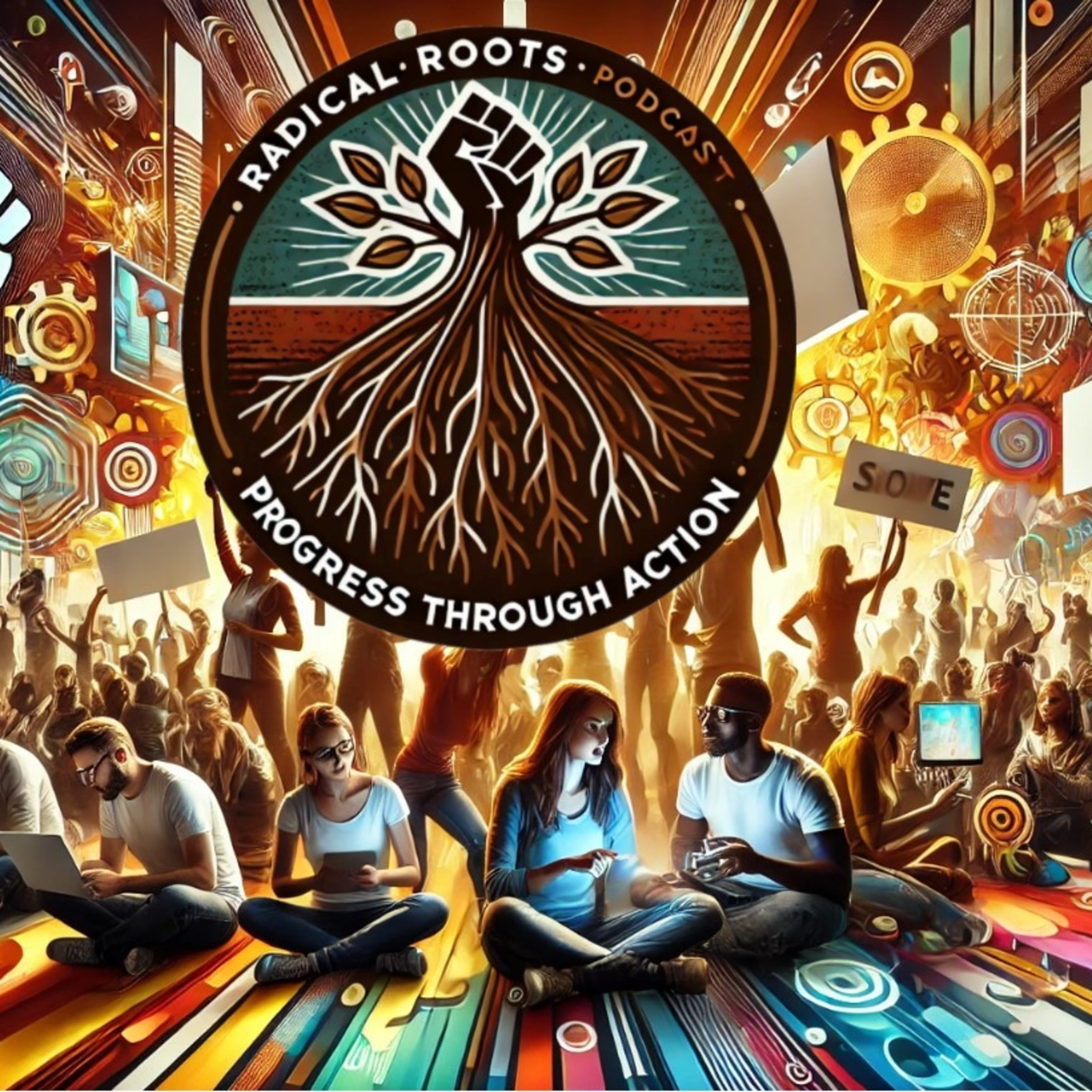 Radical Roots Podcast - Ep 8 | Turn Anxiety into Action. Personal Accountability. War on DEI 1/26/25 episode artwork