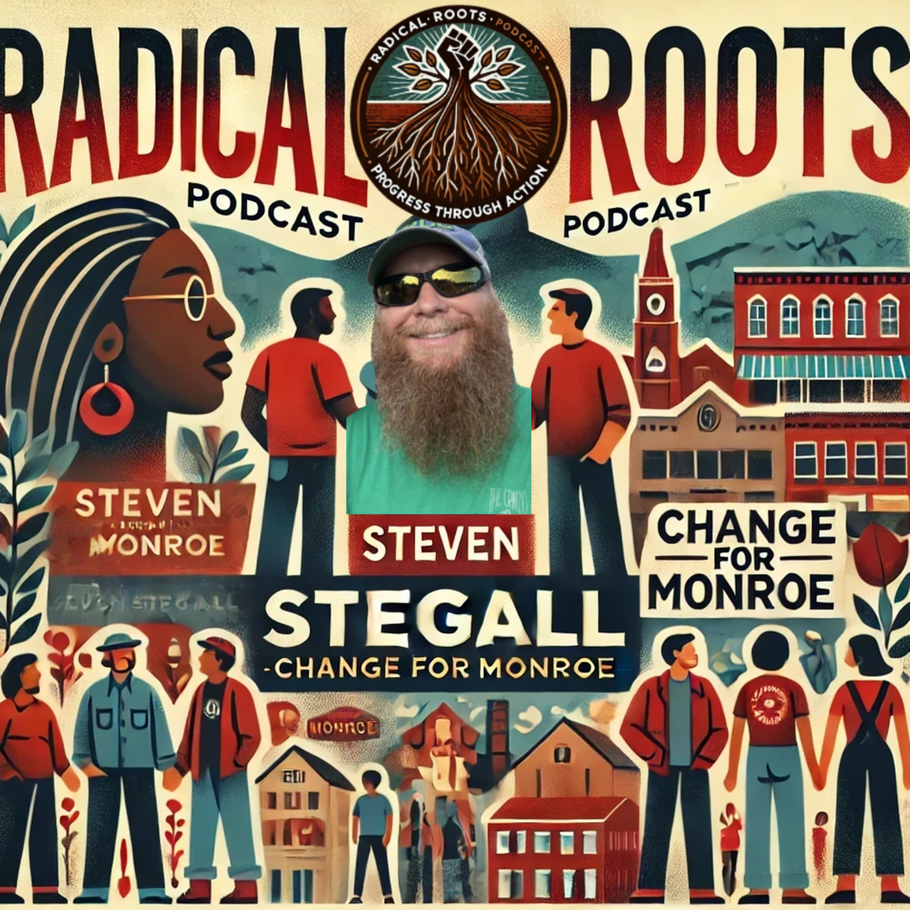 Radical Roots Ep 18 | Steven Stegall on Building Bridges & Creating Change for Monroe, NC episode artwork