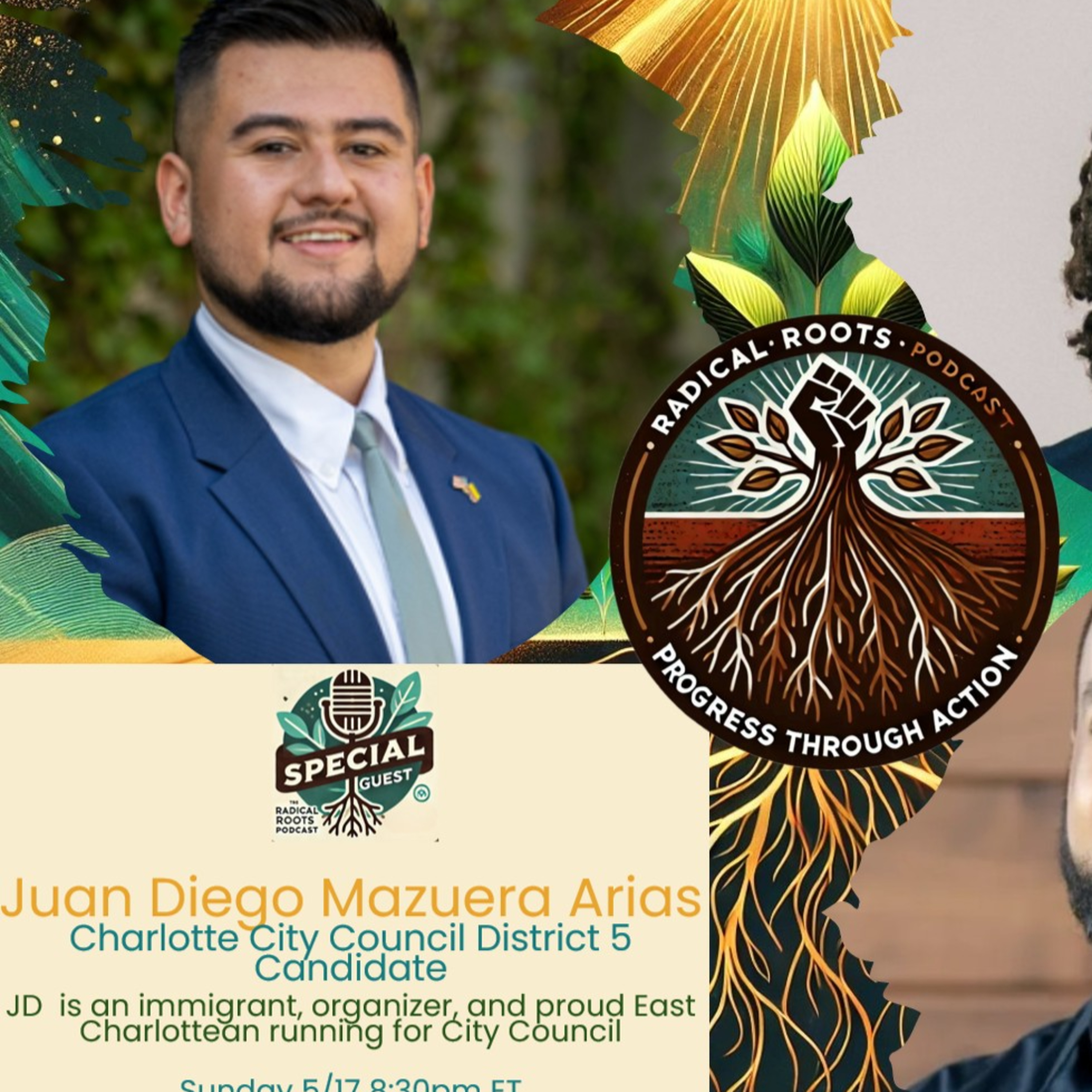 🎙️ Radical Roots Podcast Ep 31 | From Undocumented to Unstoppable episode artwork