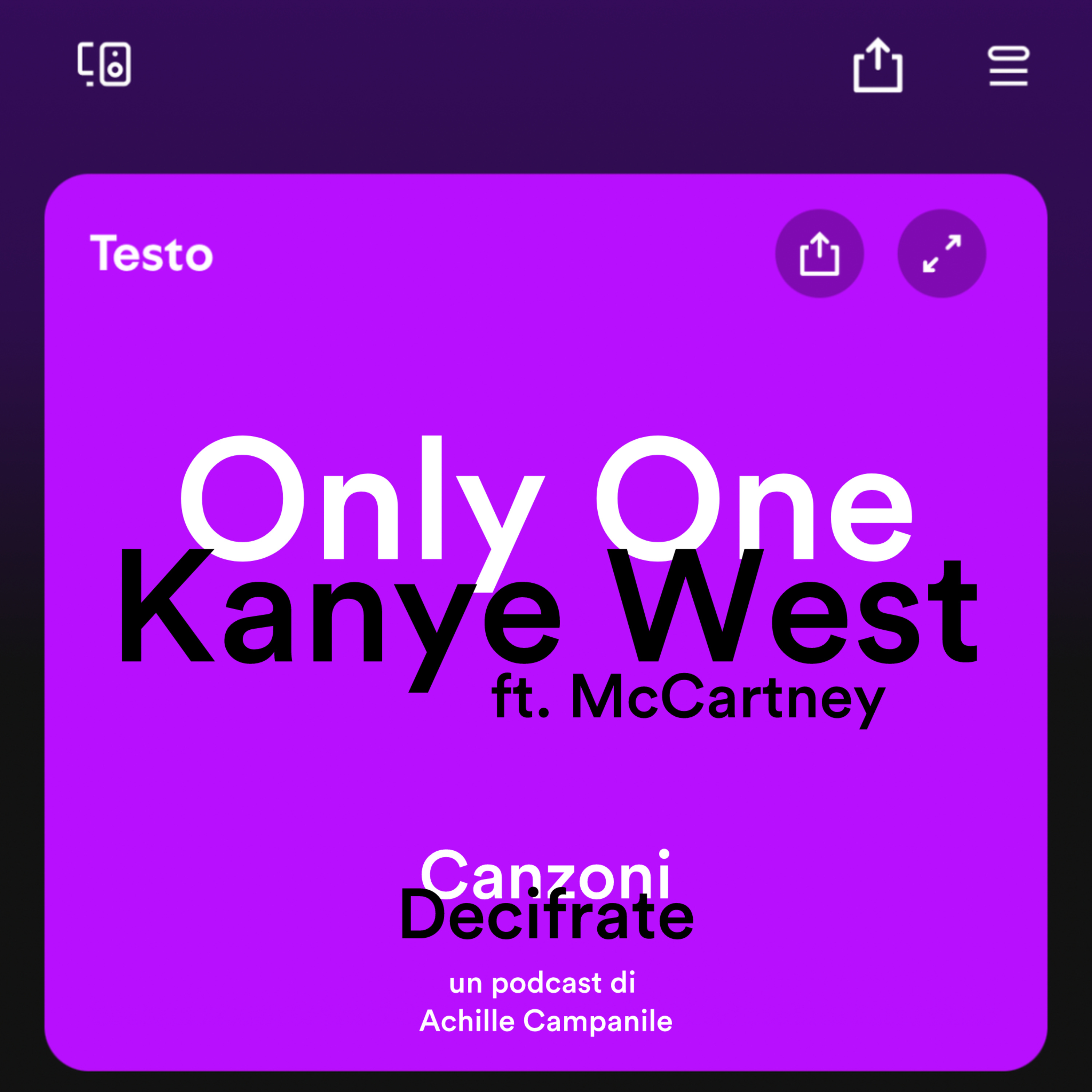 Ep. 02 Only One - Kanye West (ft. Paul McCartney) episode artwork
