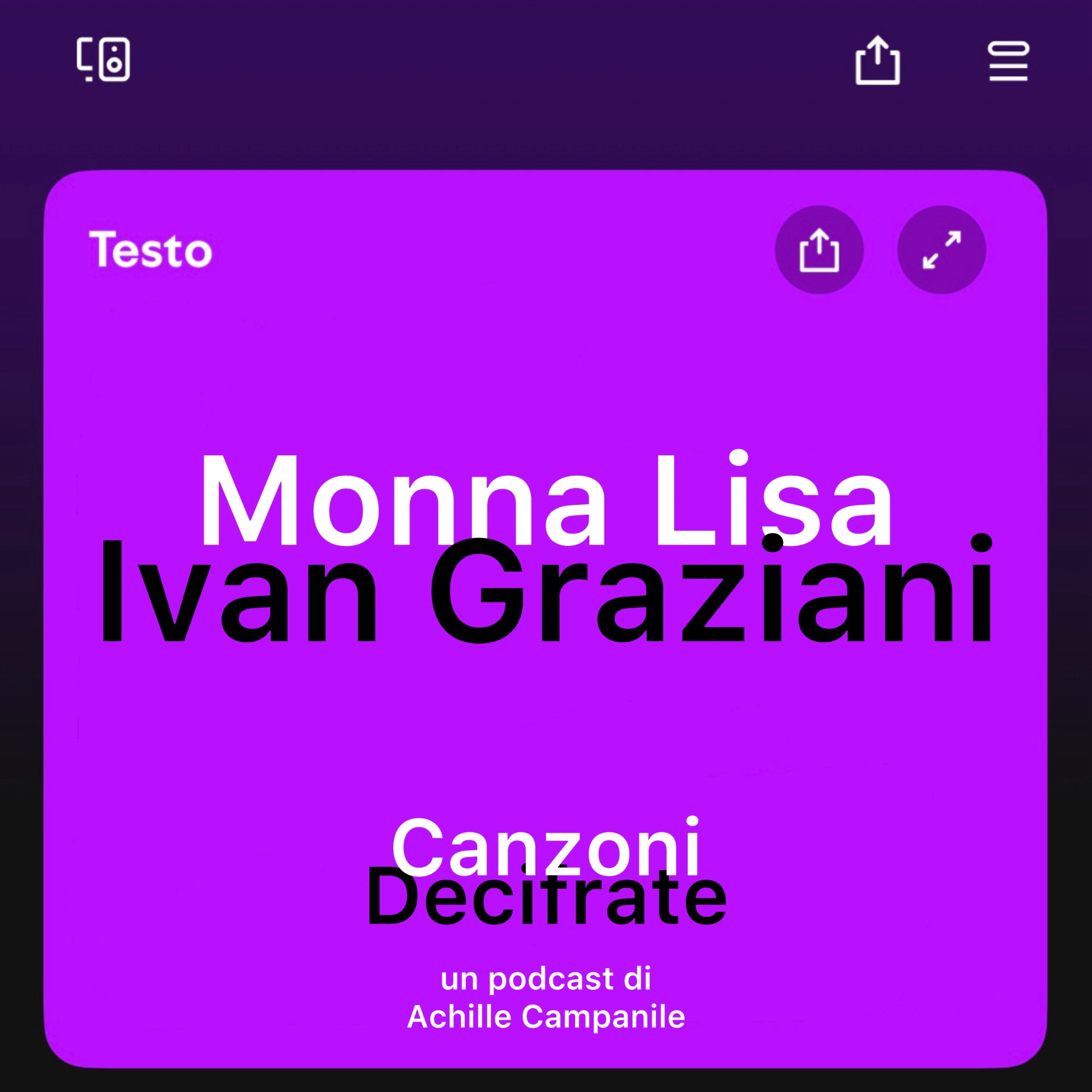 Ep. 12 Monna Lisa - Ivan Graziani episode artwork