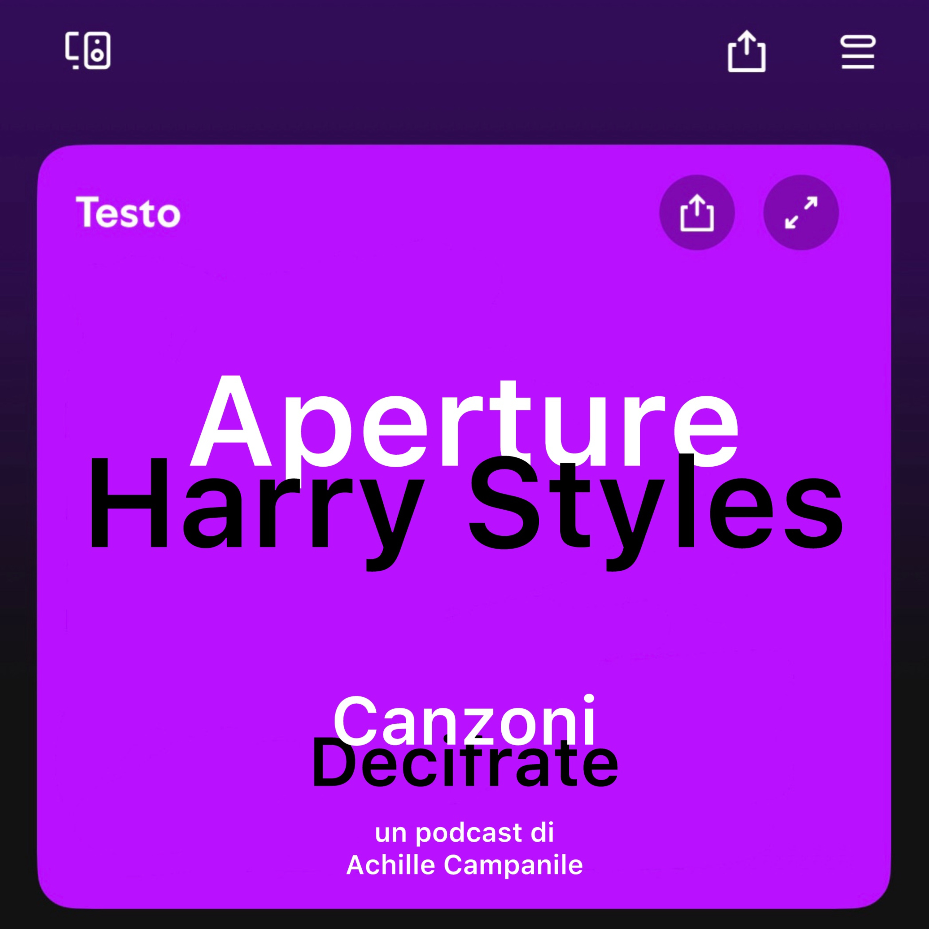 Ep. 13 Aperture - Harry Styles episode artwork