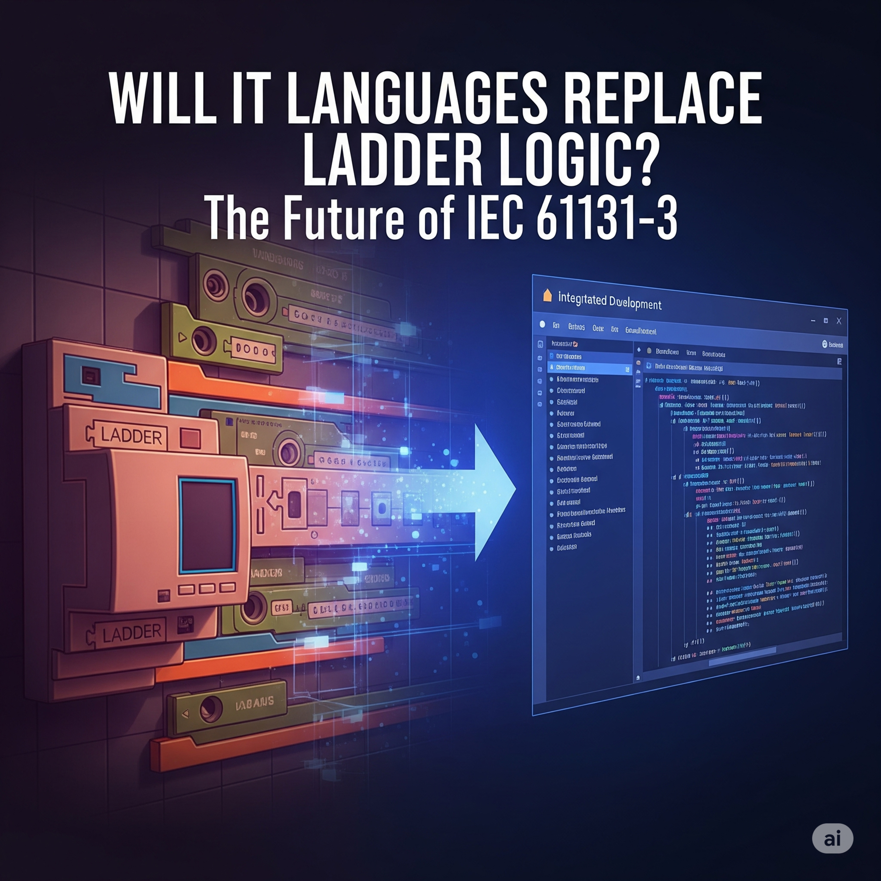 Will IT Languages Replace Ladder Logic_ The Future of IEC 61131-3 episode artwork