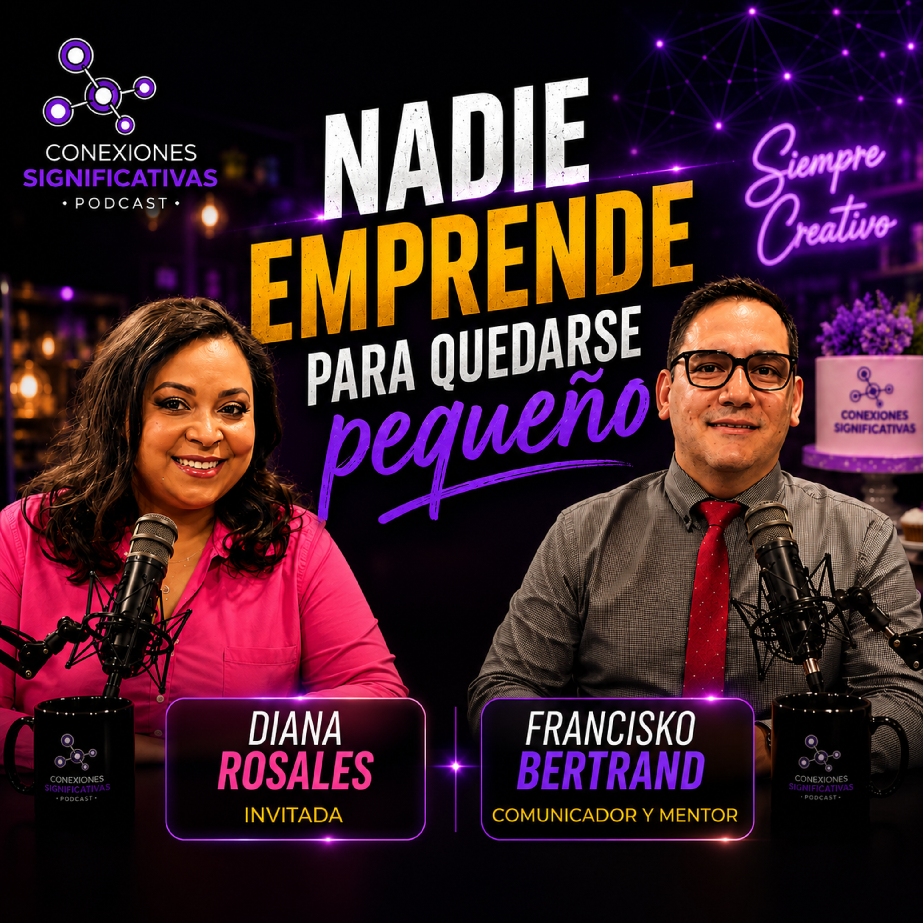 Nadie emprende para quedarse pequeño episode artwork