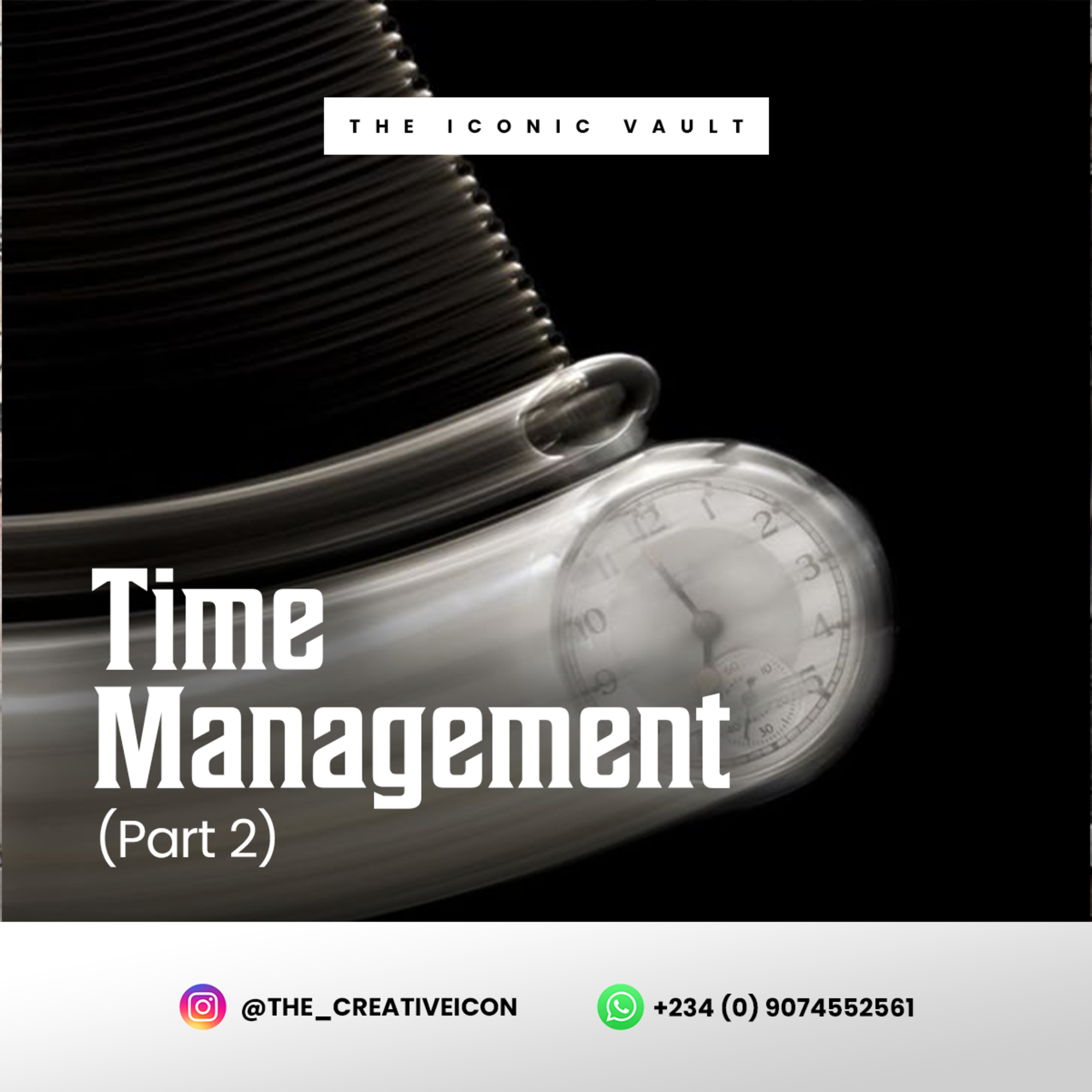 Time Management (Part 2)
