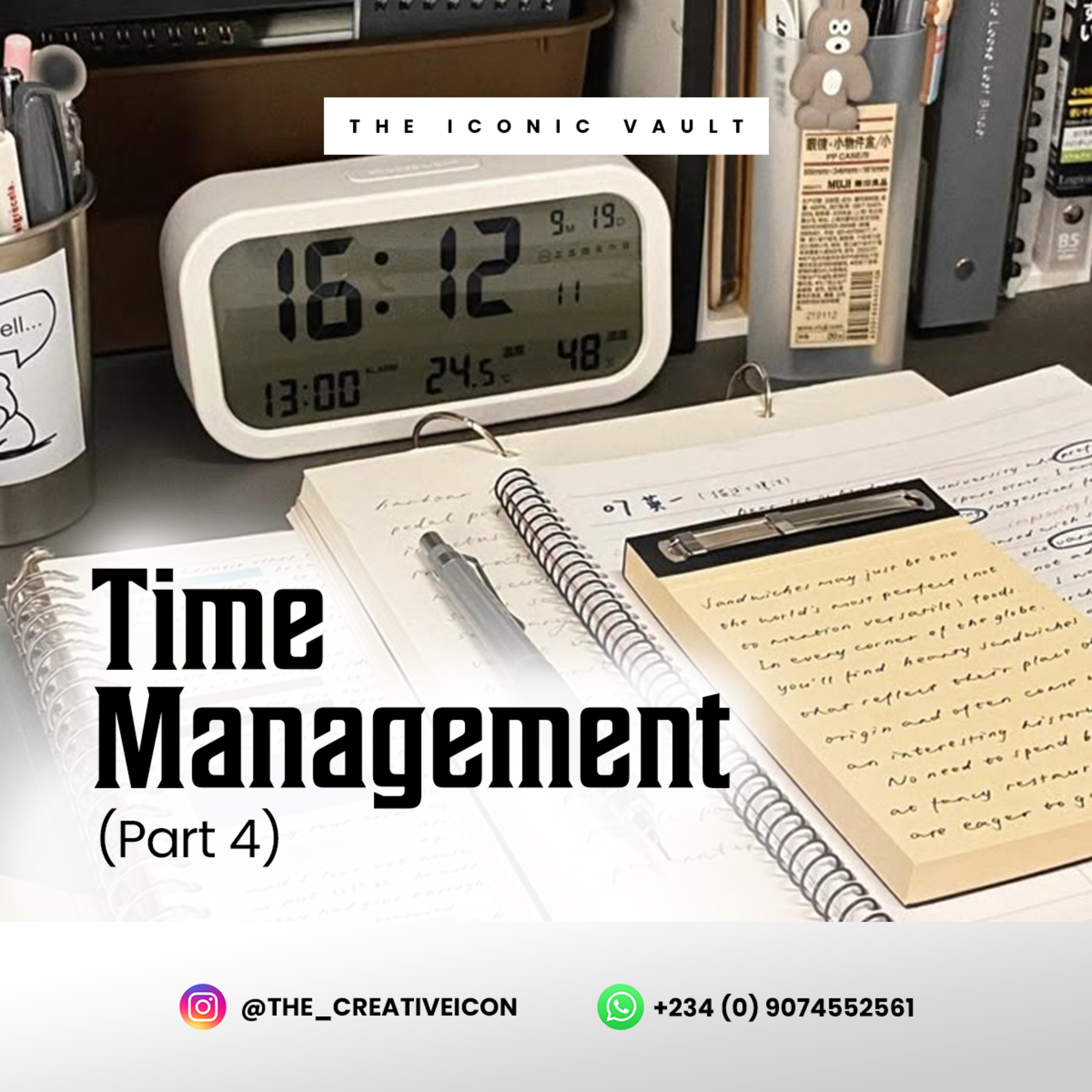 Time Management (Part 4)