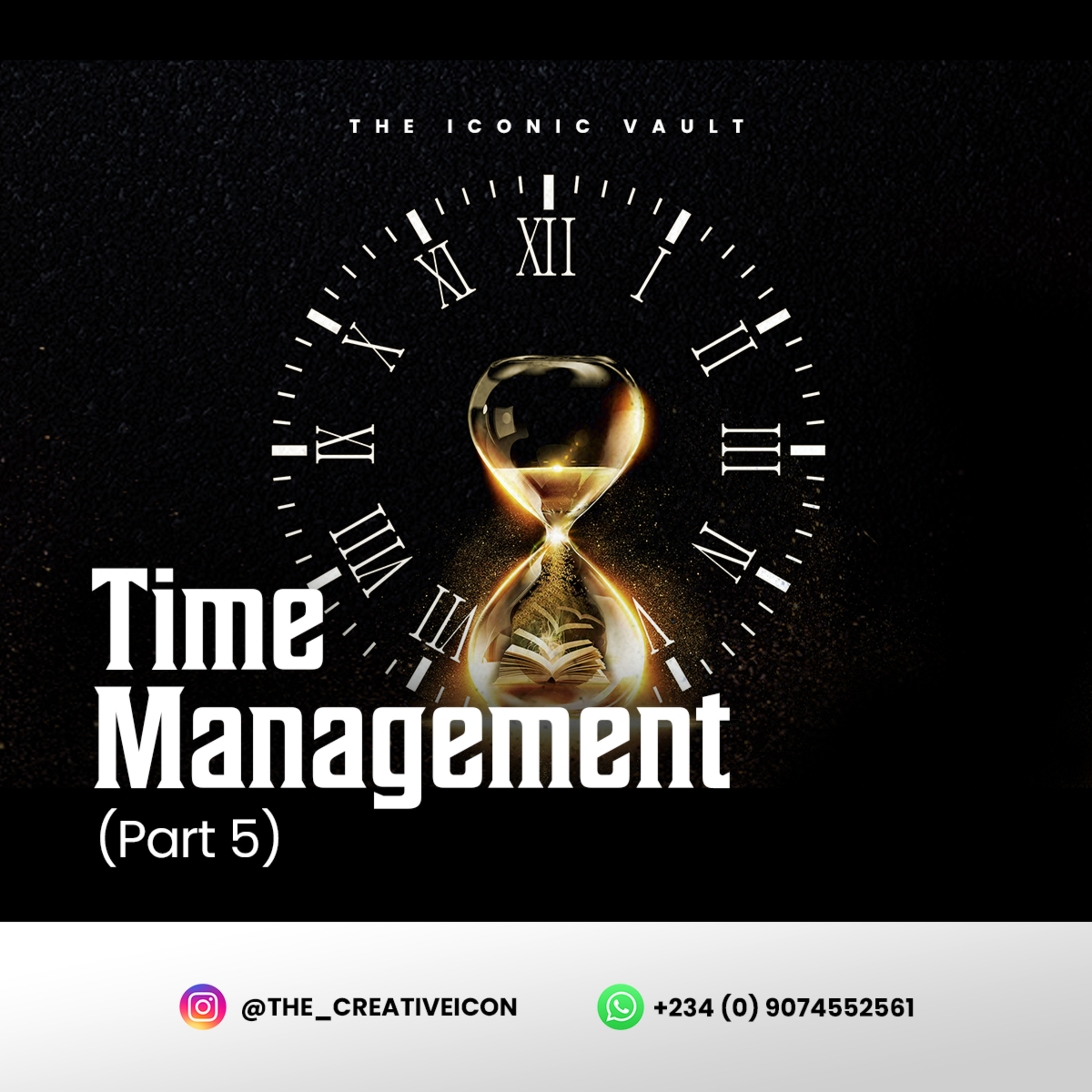 Time Management (part 5)