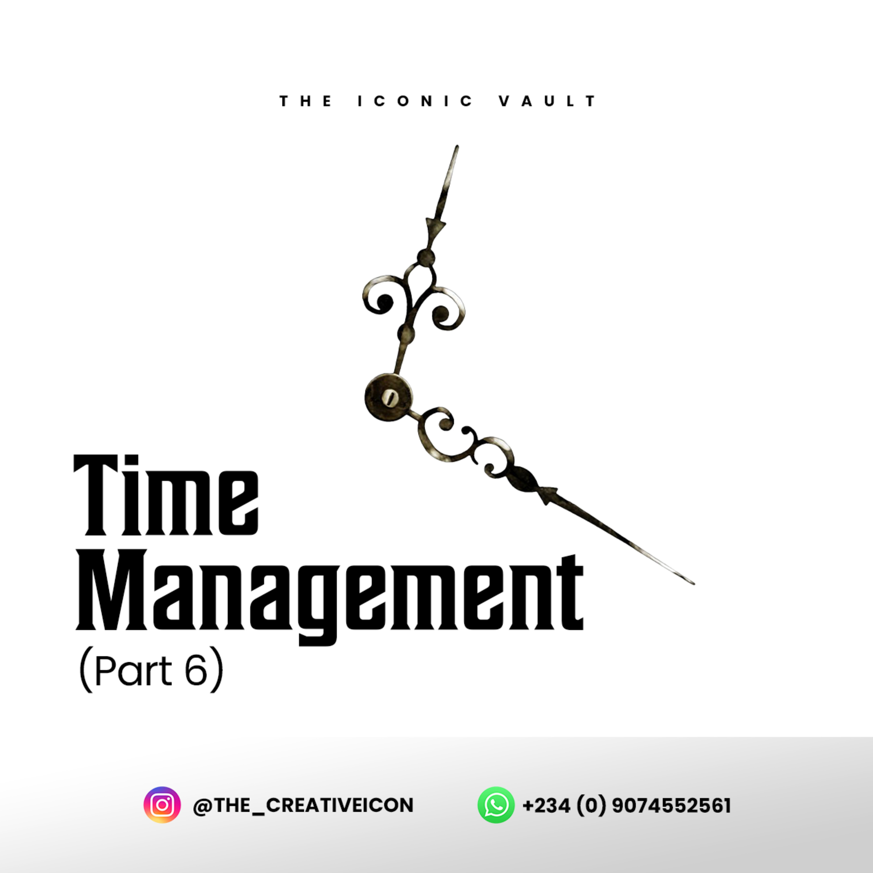 Time Management (Part 6)