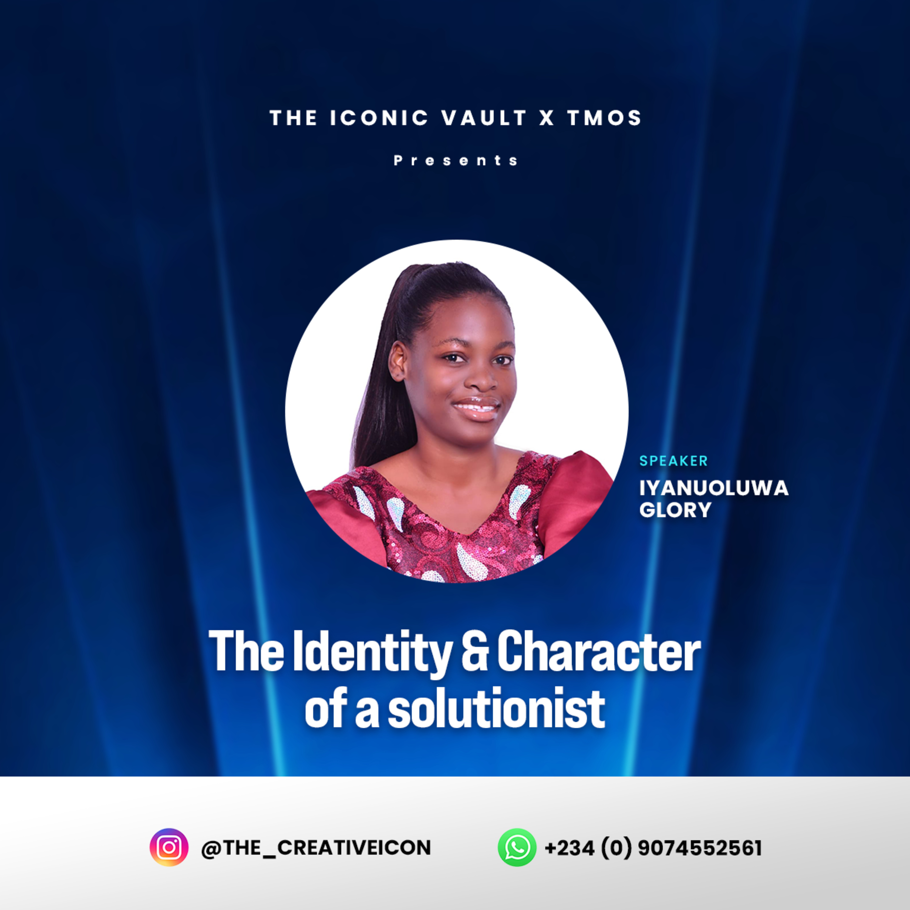 The Character & Identity of a Solutionist (TMOS Webinar)
