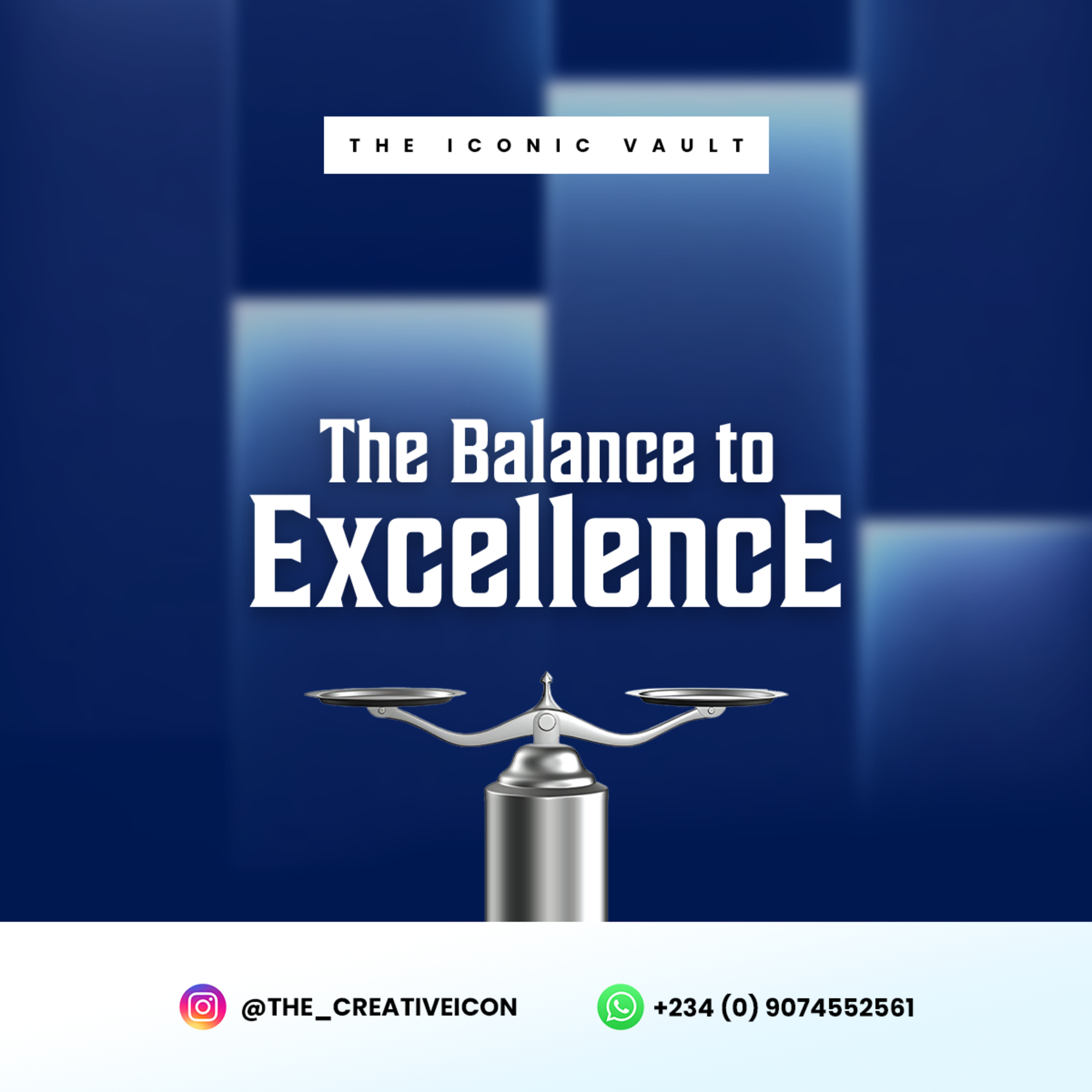 The balance to excellence