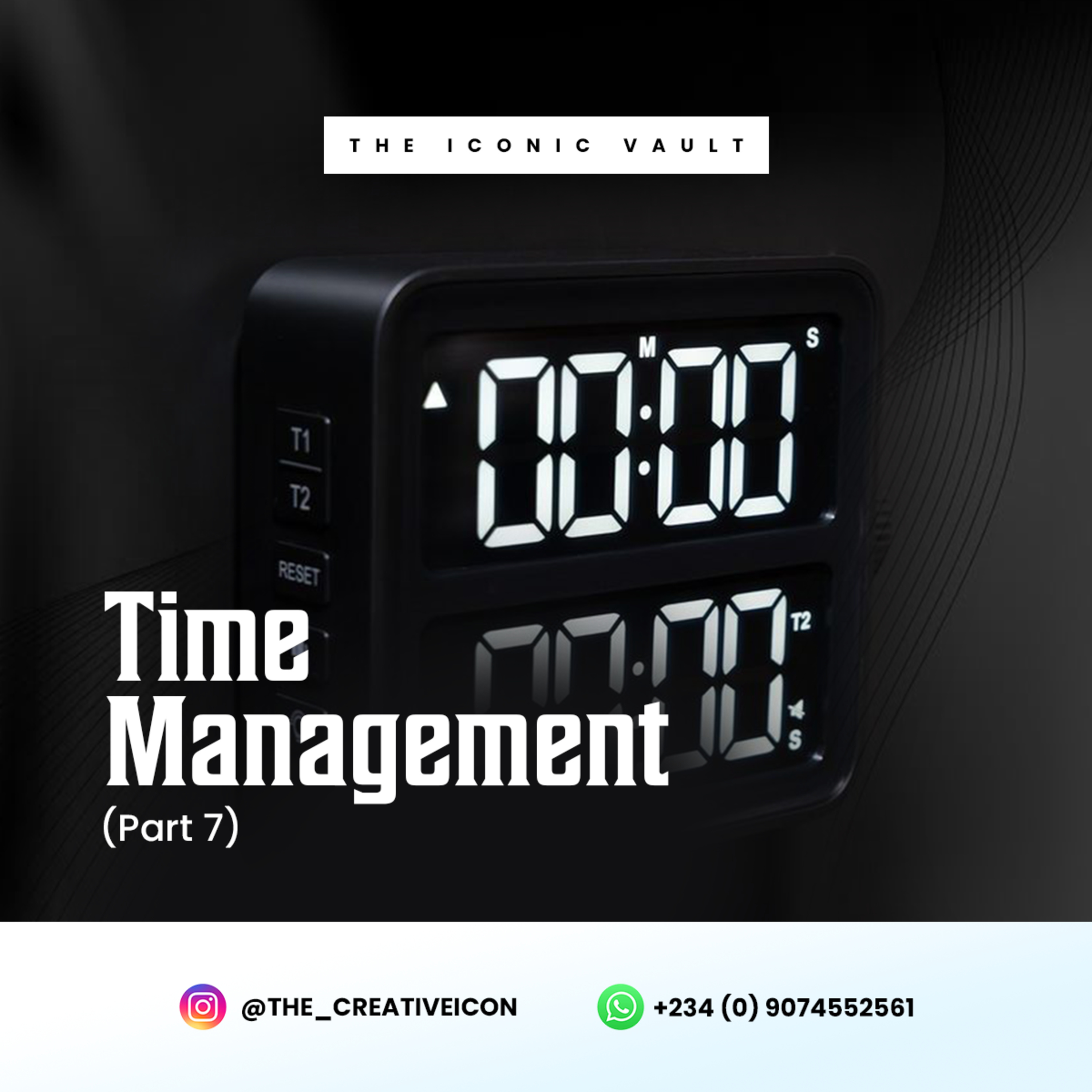TIme Management (part 7)