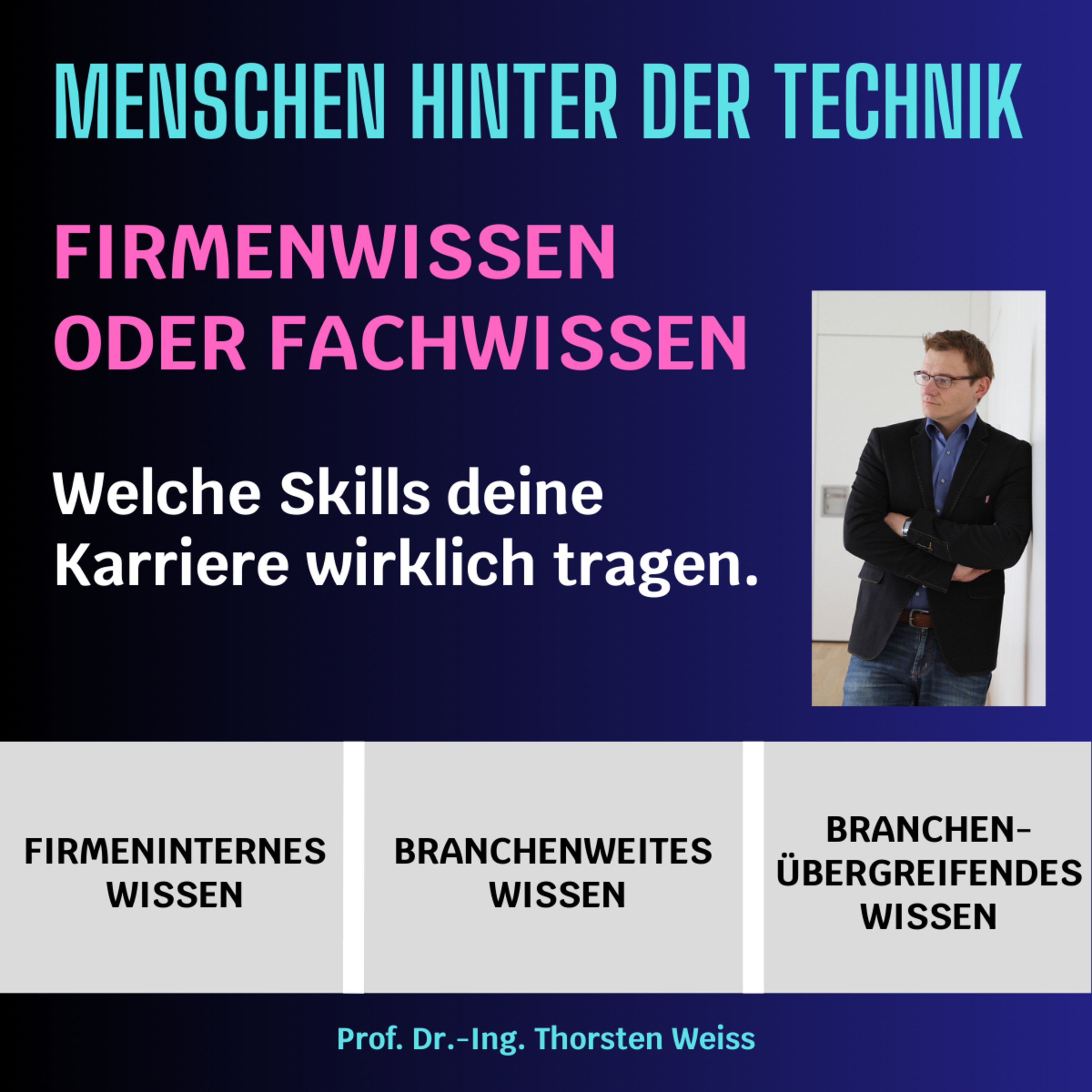 Menschen hinter der Technik