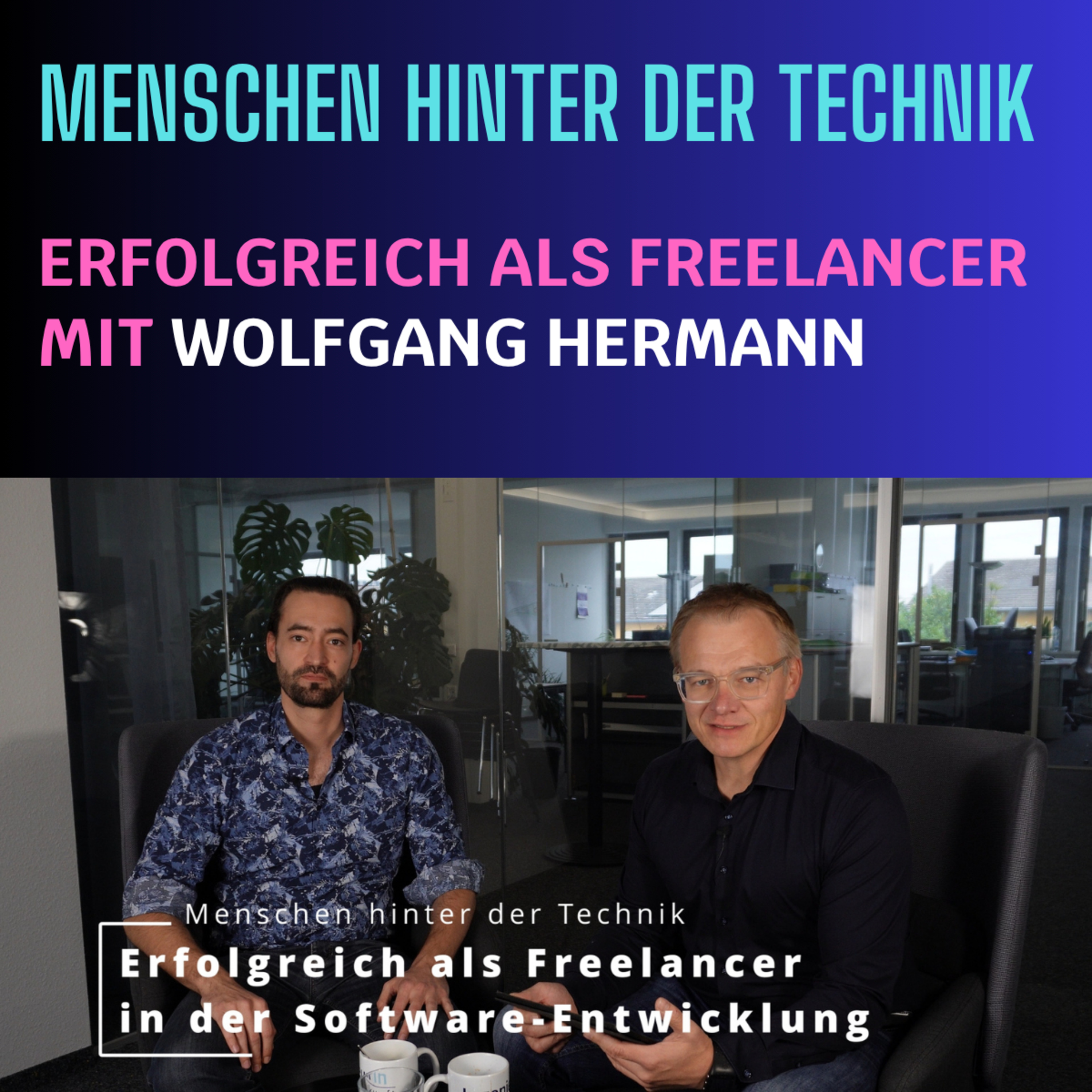 Menschen hinter der Technik