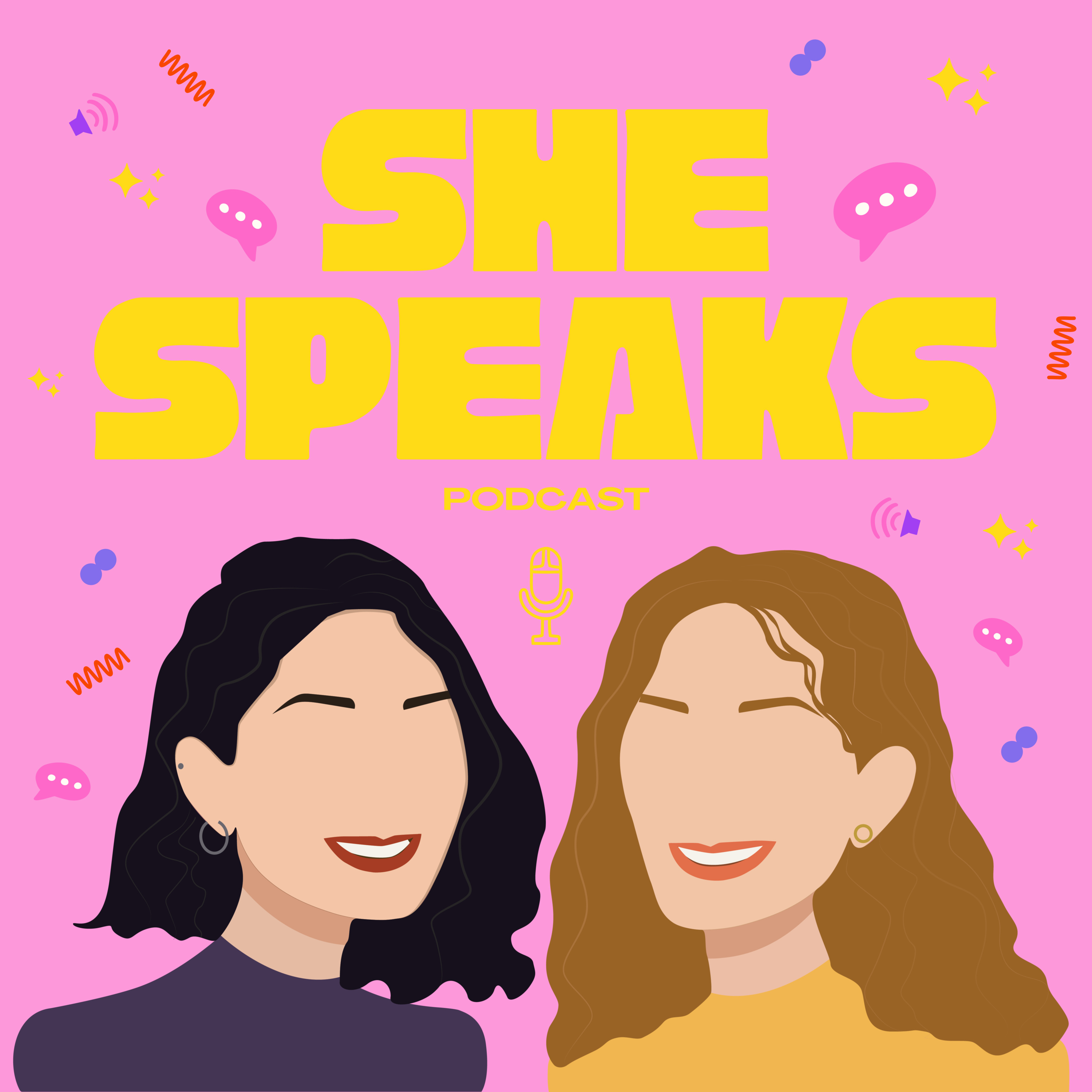 She Speaks: Get to know your hosts! episode artwork