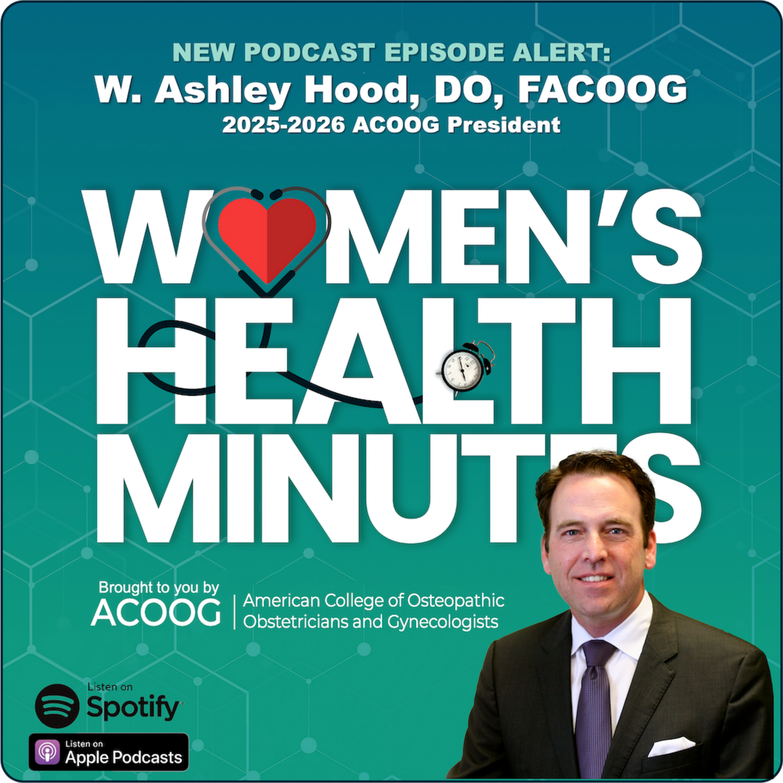 Dr. Ashley Hood, ACOOG President Elect episode artwork